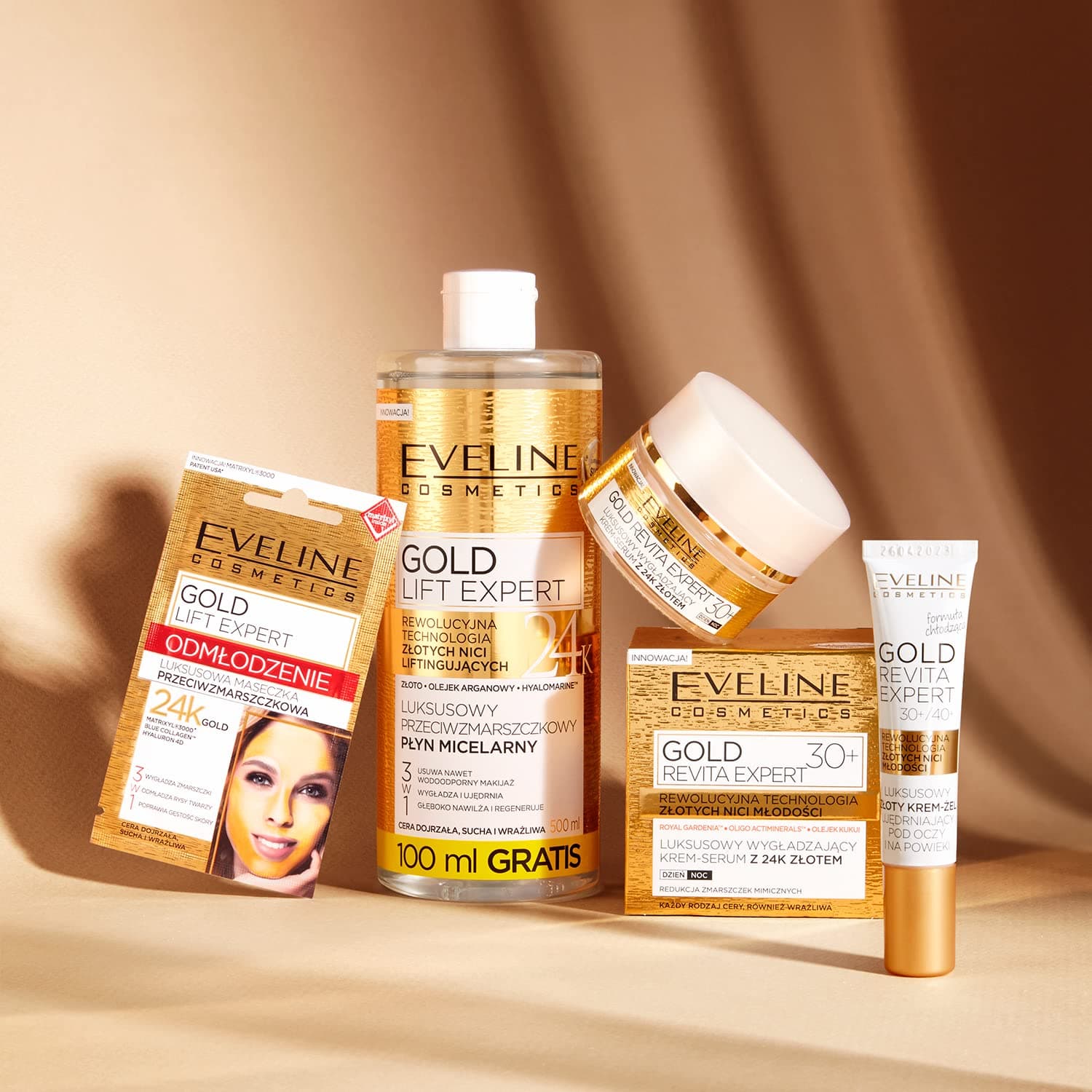 Eveline Cosmetics Gold Lift Expert Micelārais Ūdens
