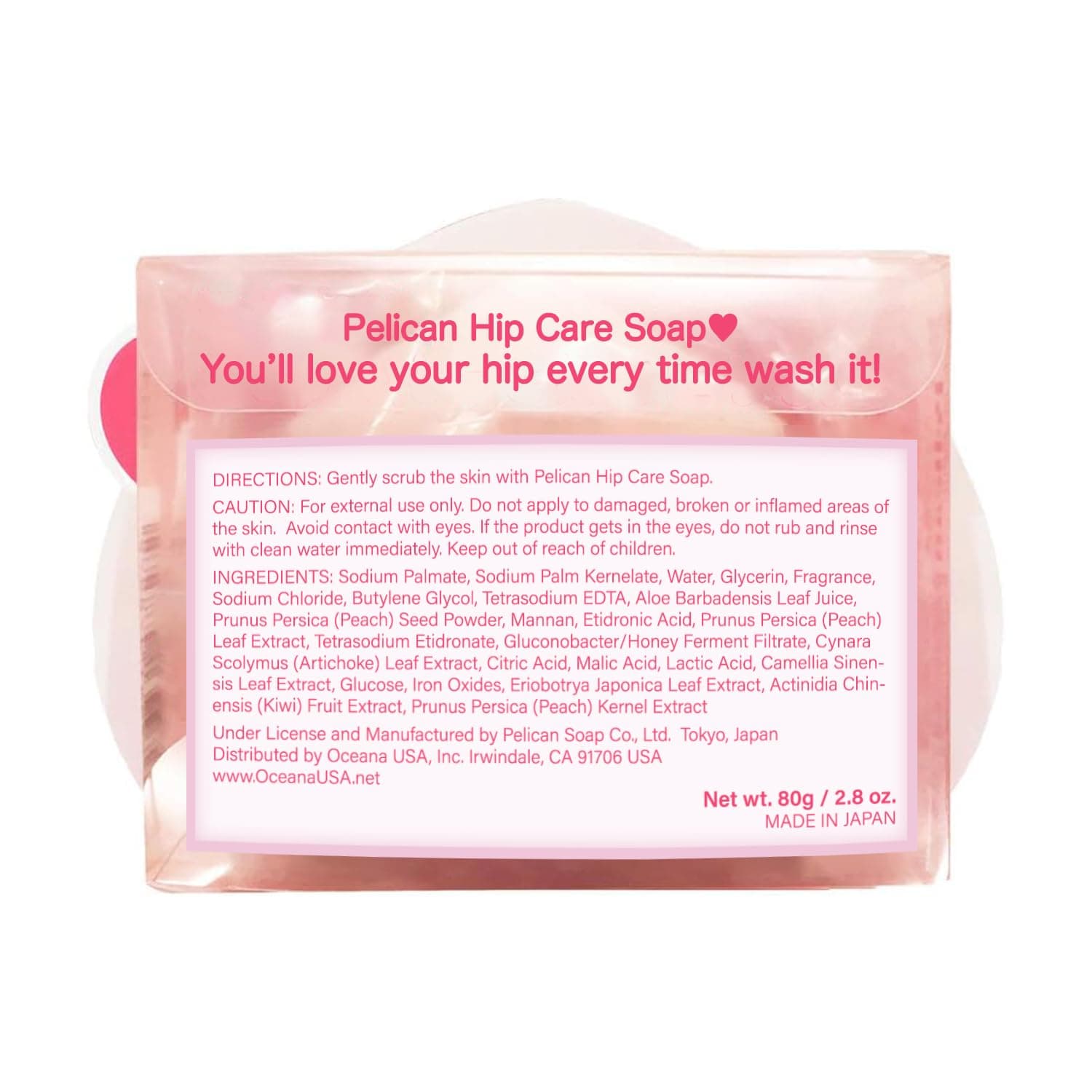 Pelican Soap Hip Care ziepes 80g
