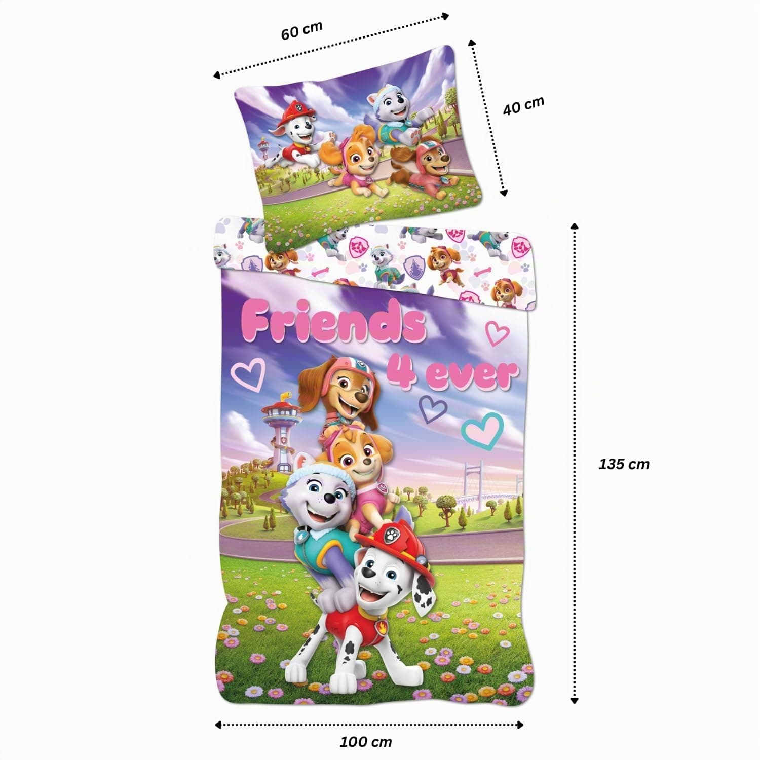 BrandMac Paw Patrol Gultasveļas Komplekts