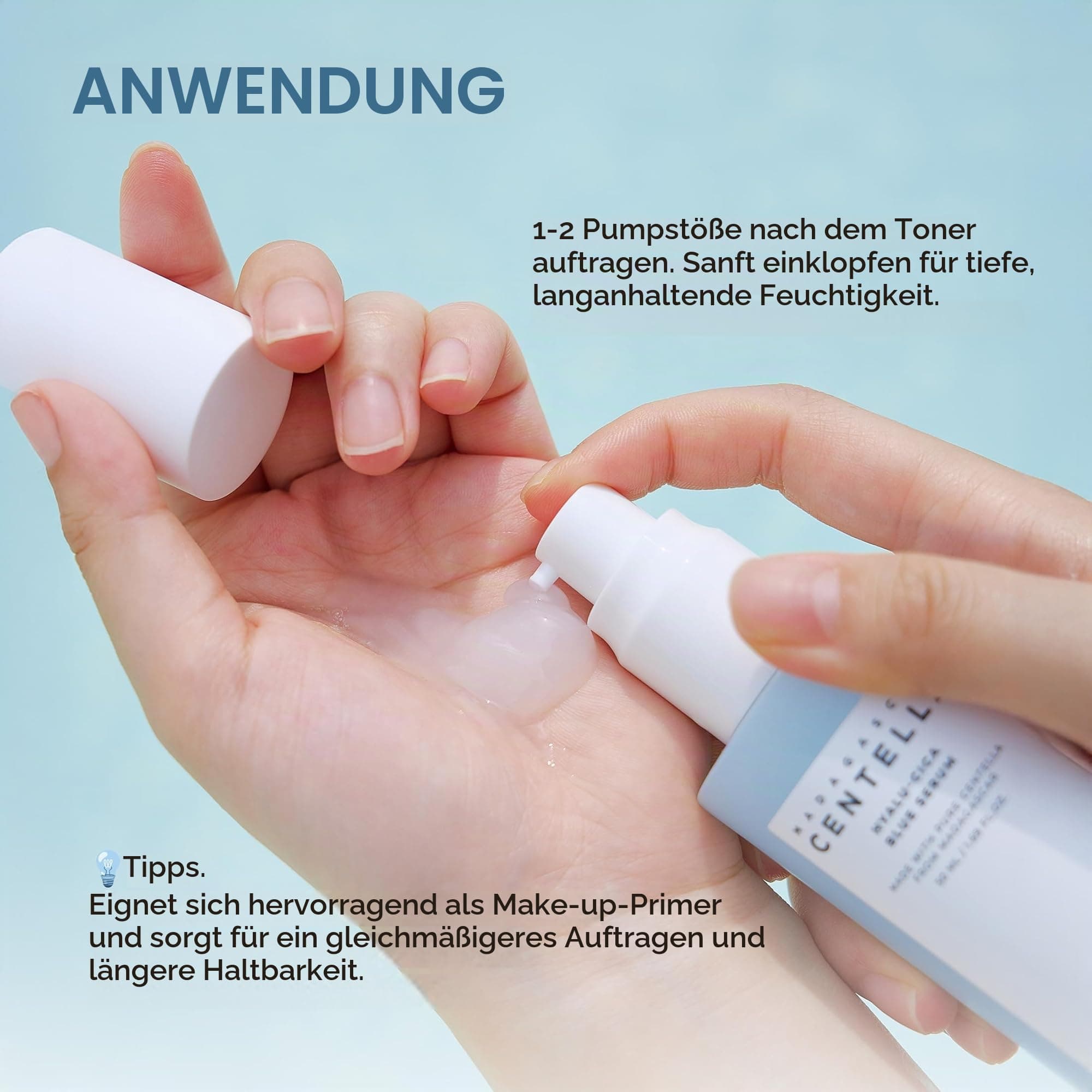 SKIN1004 Hyalu-CICA Blue Serum