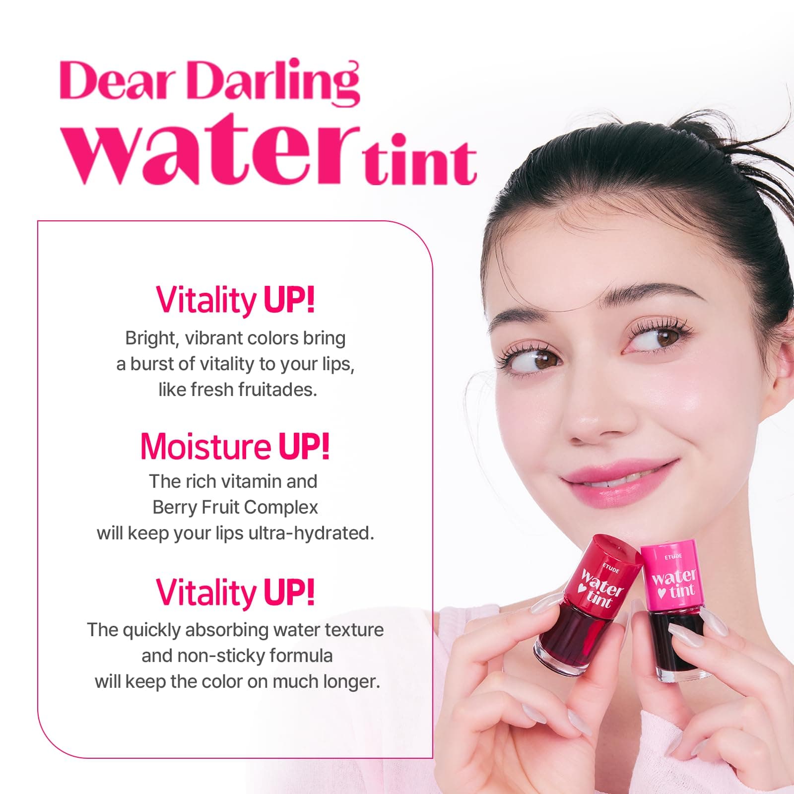 ETUDE - Dear Darling Water Tint (Red Grape Fruit)