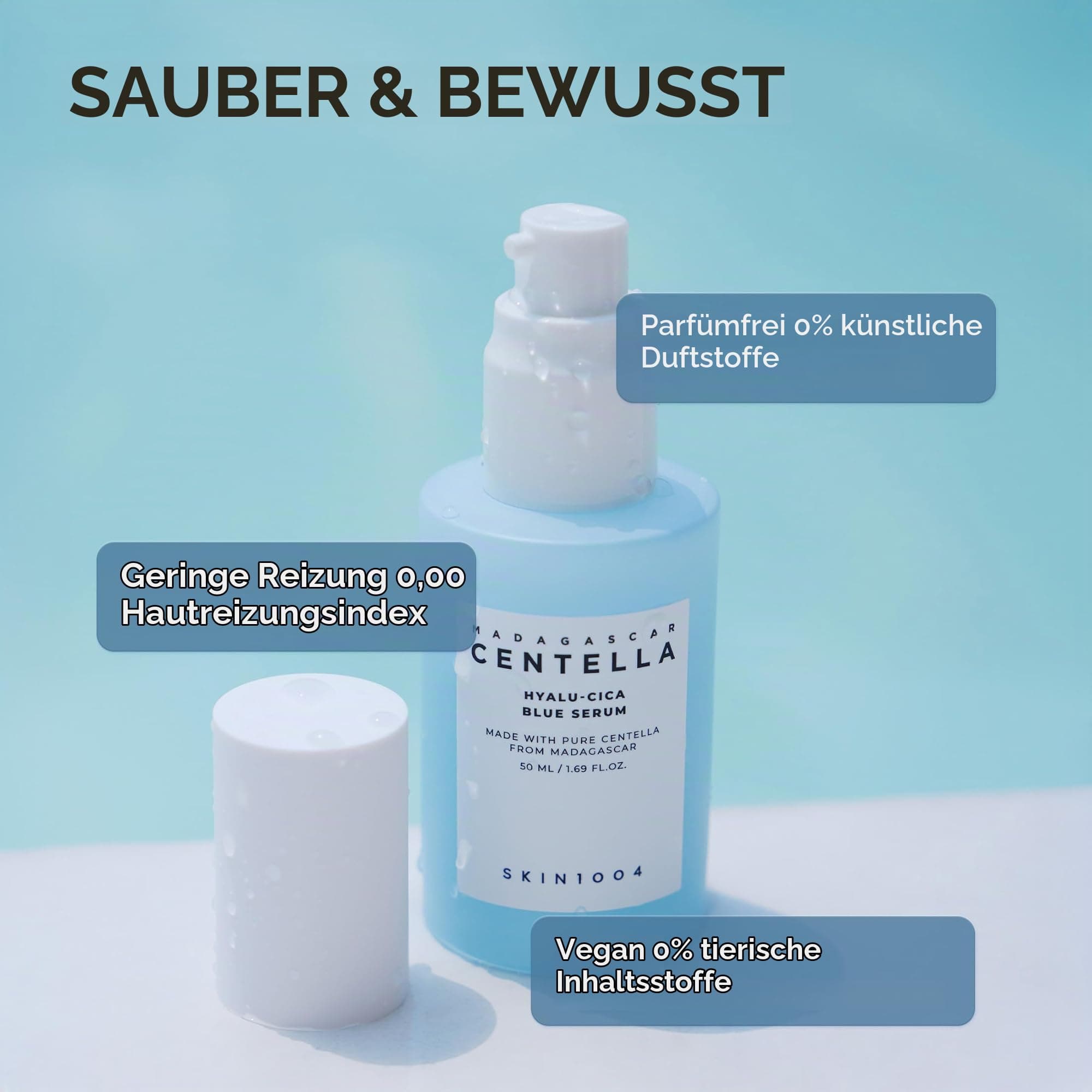 SKIN1004 Hyalu-CICA Blue Serum