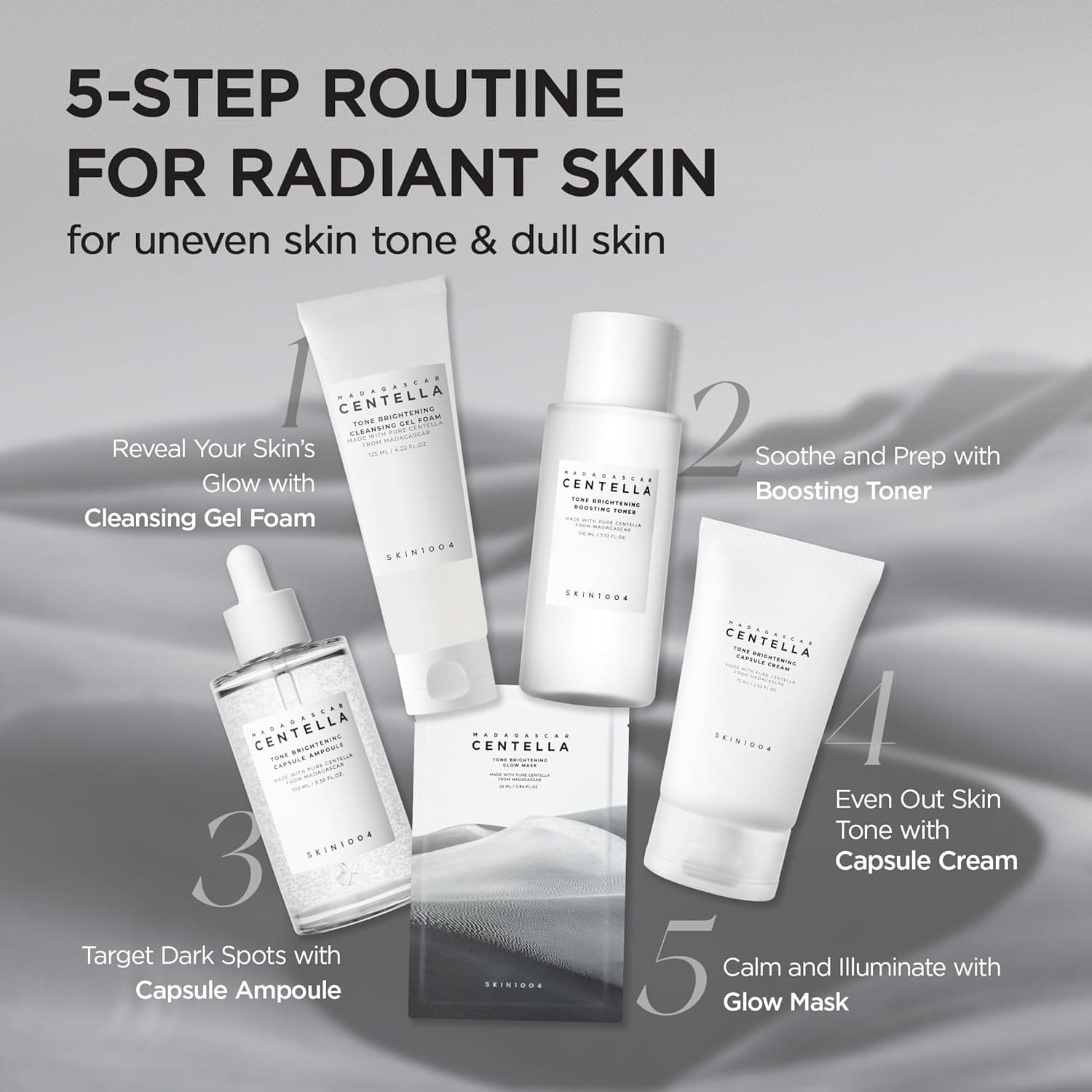 SKIN1004 Madagascar Centella Tone Brightening Ampoule