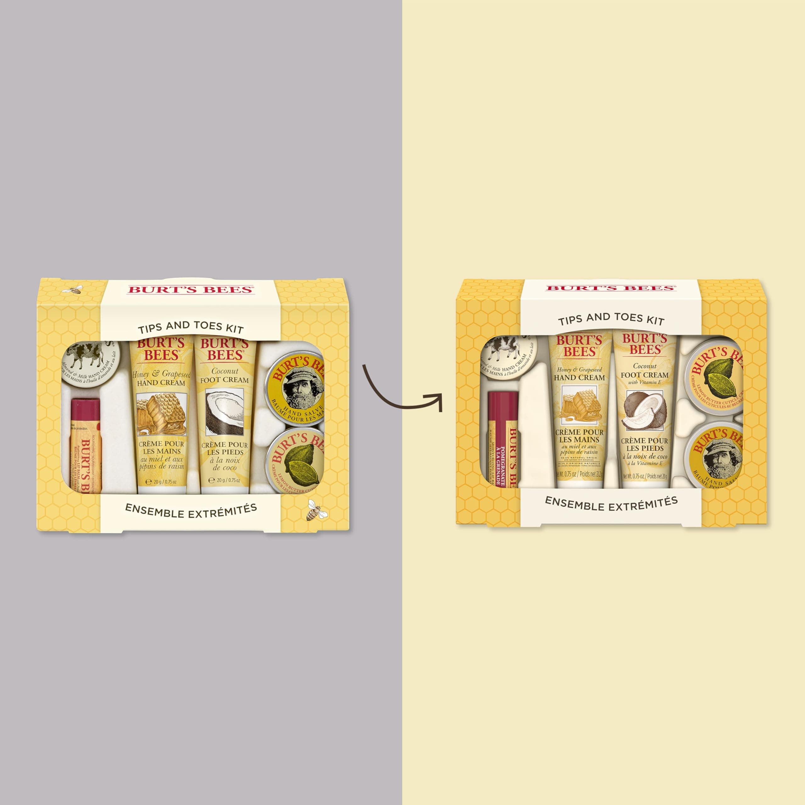 Burt's Bees Kopšanas komplekts rokām un kājām
