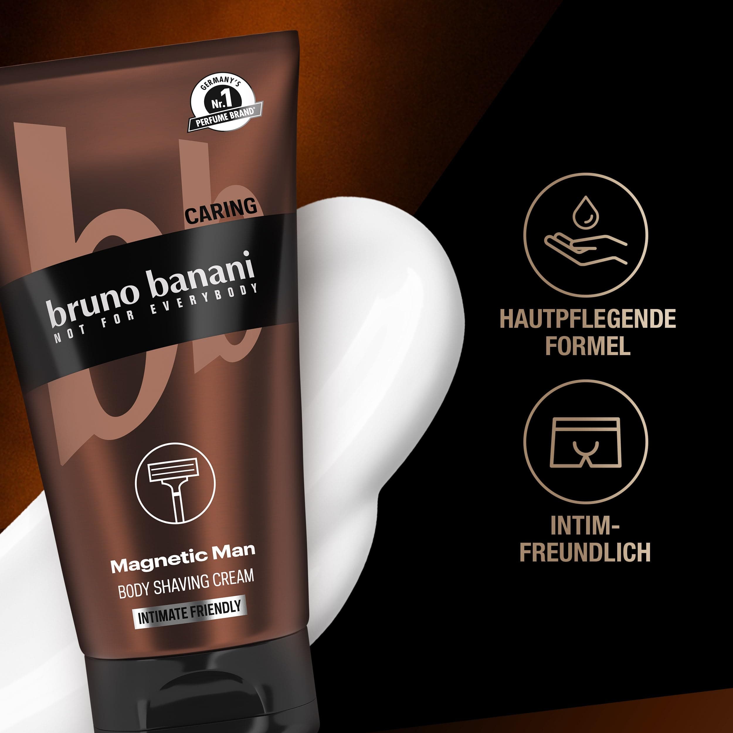 bruno banani Body Shaving Cream Magnetic Man