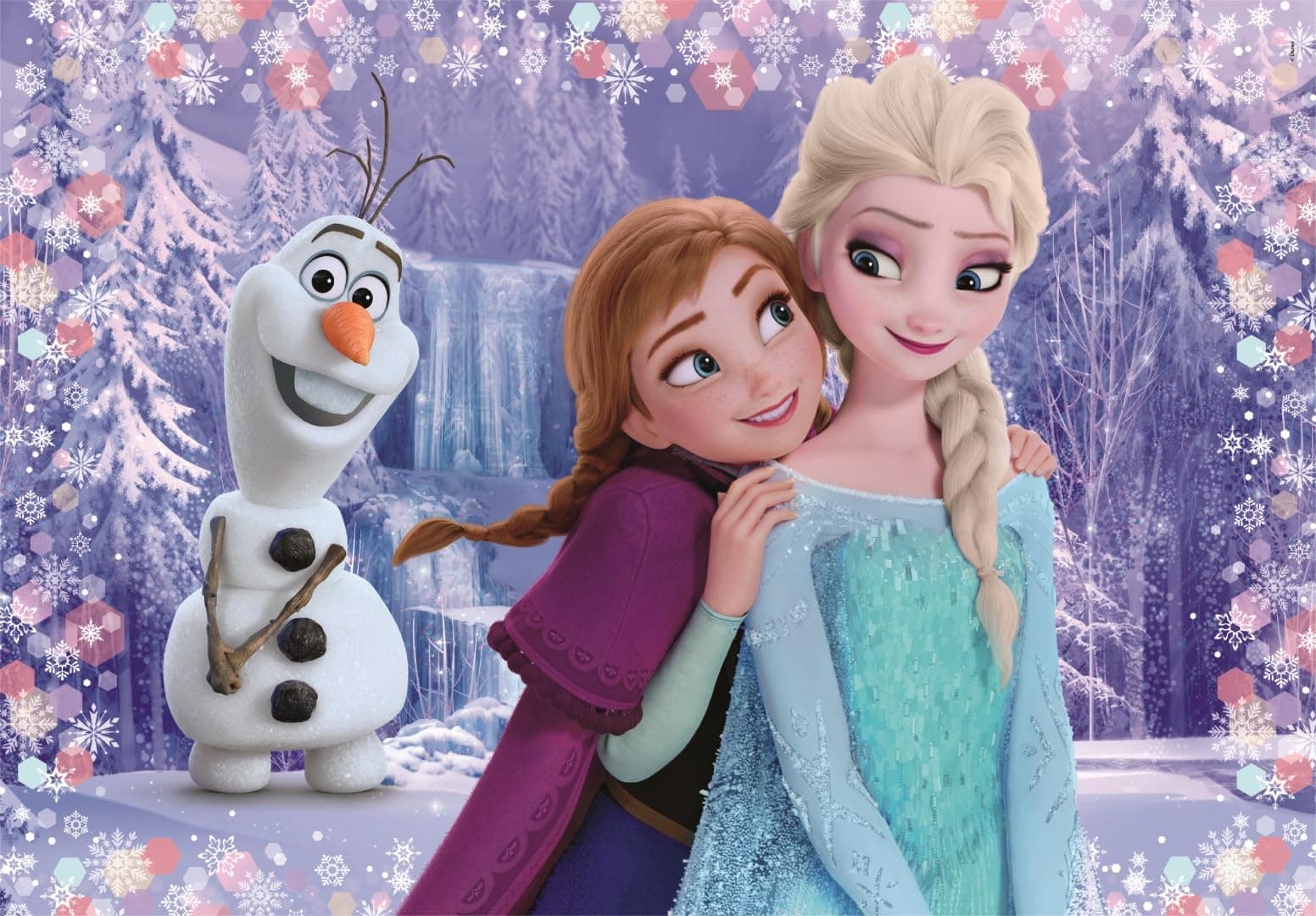 Clementoni Frozen Puzles 2x20 gab.