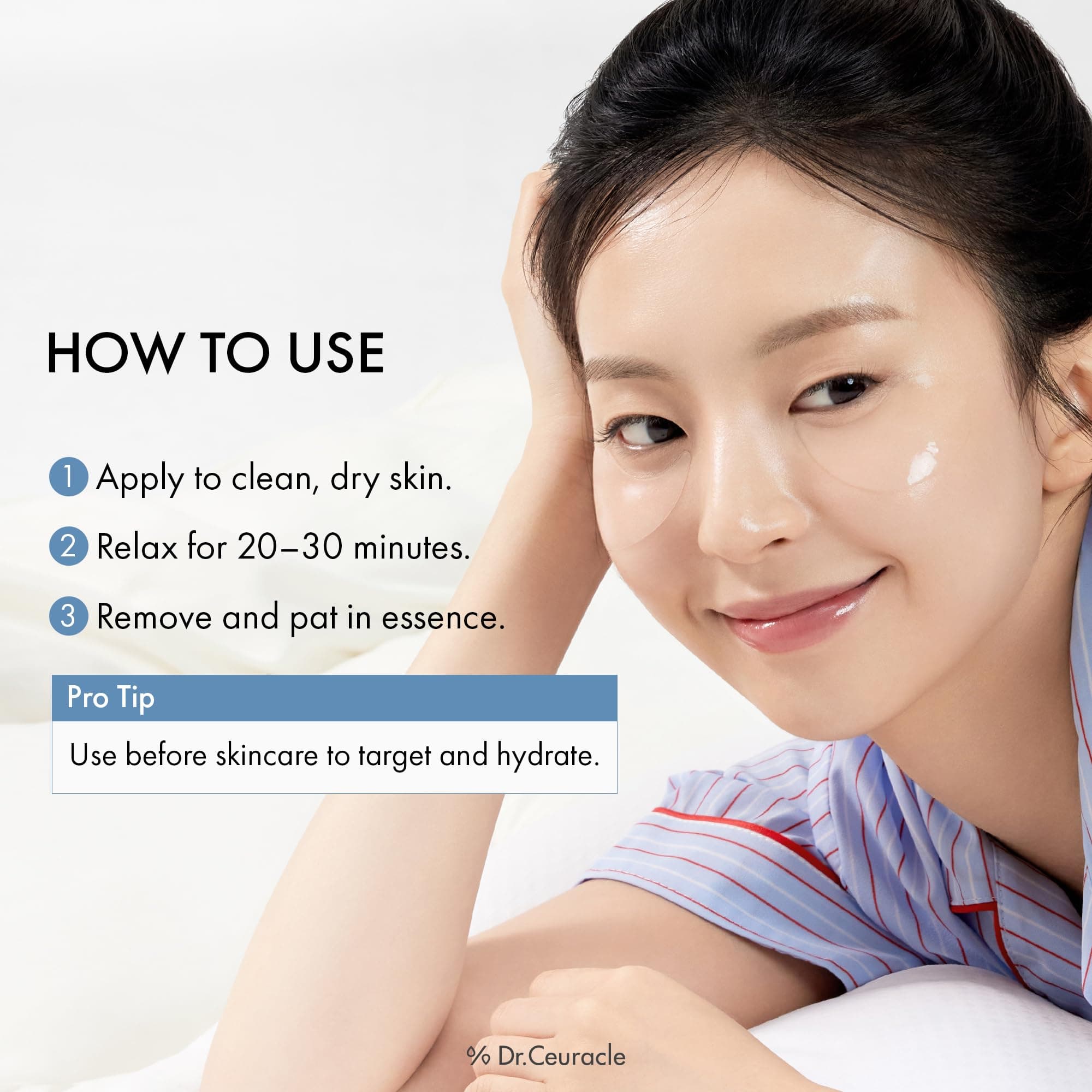 Dr.Ceuracle Hyal Reyouth Hydrogel Augenmaske Patches