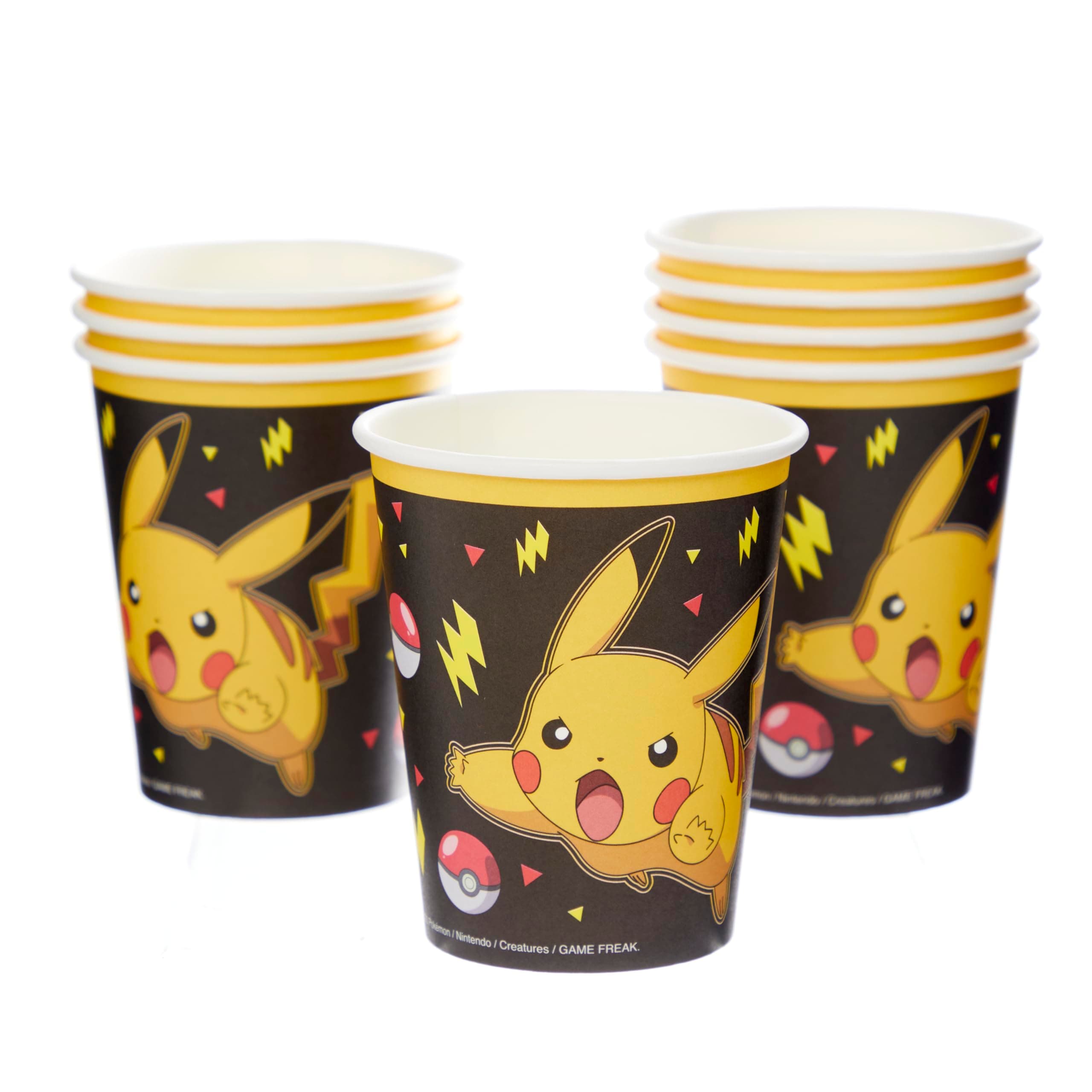 Amscan Pokémon Papīra Krūzes, 8 gab.