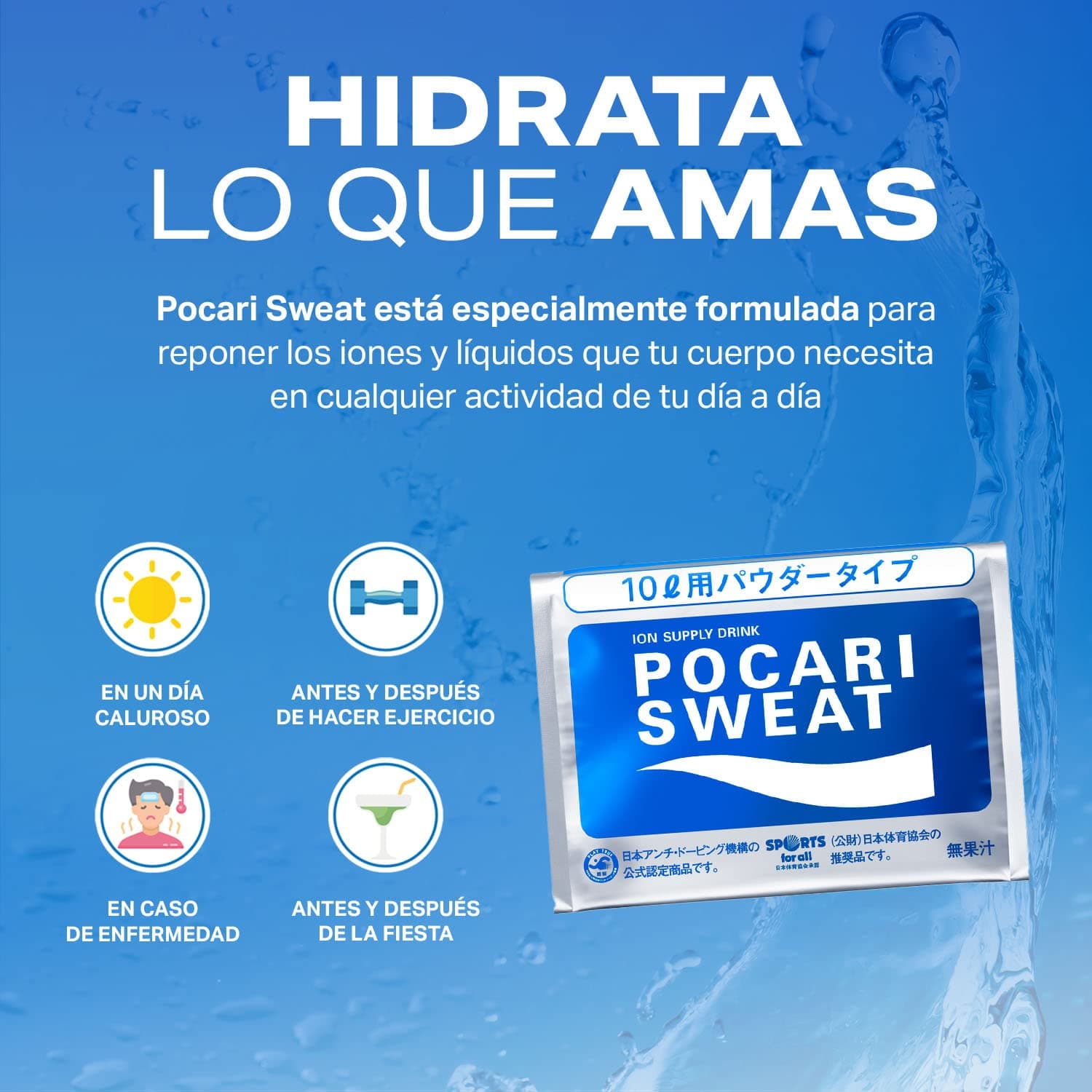 Pocari Sweat Pulveris 10 litriem