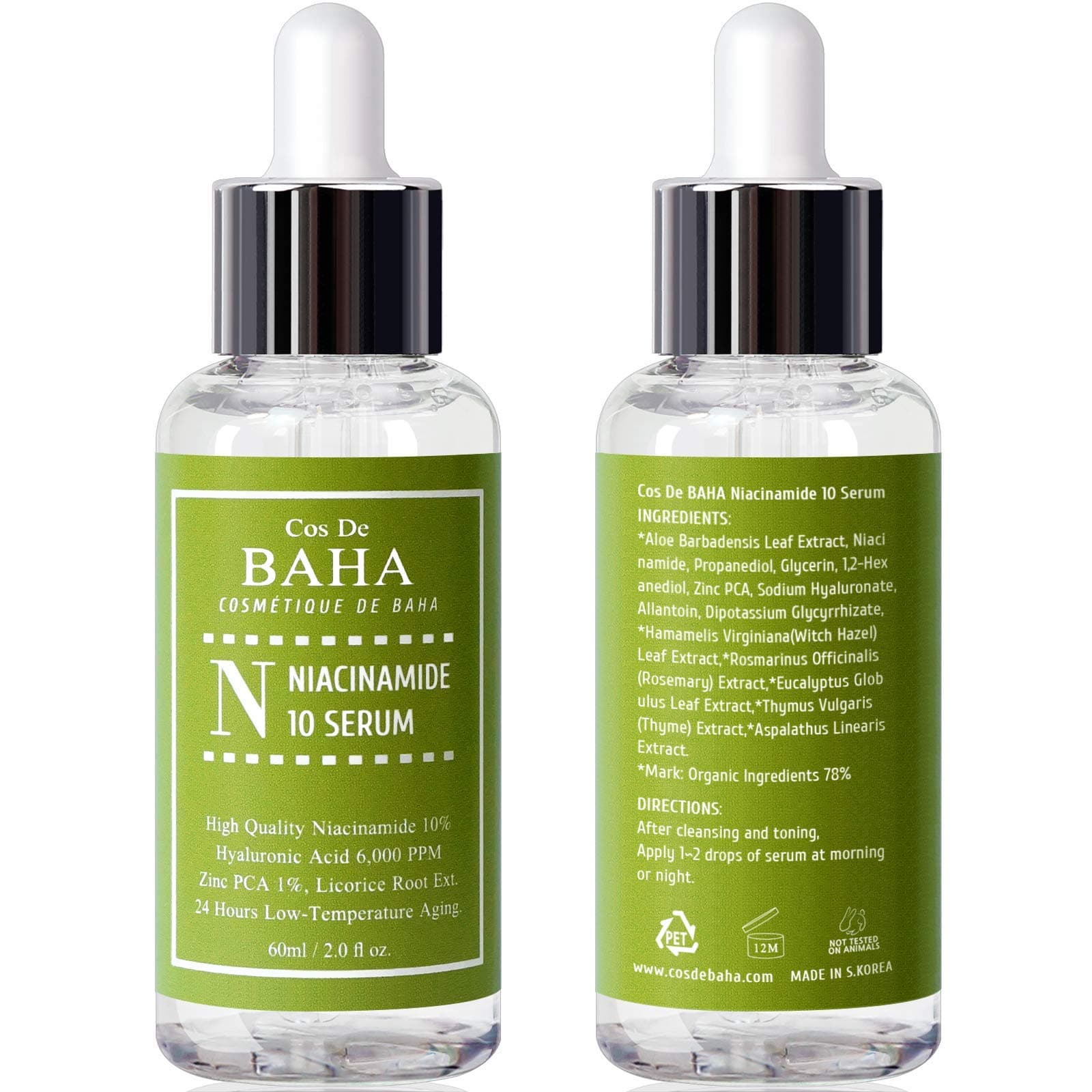 Cos De BAHA Niacinamide 10 Serum 60ml