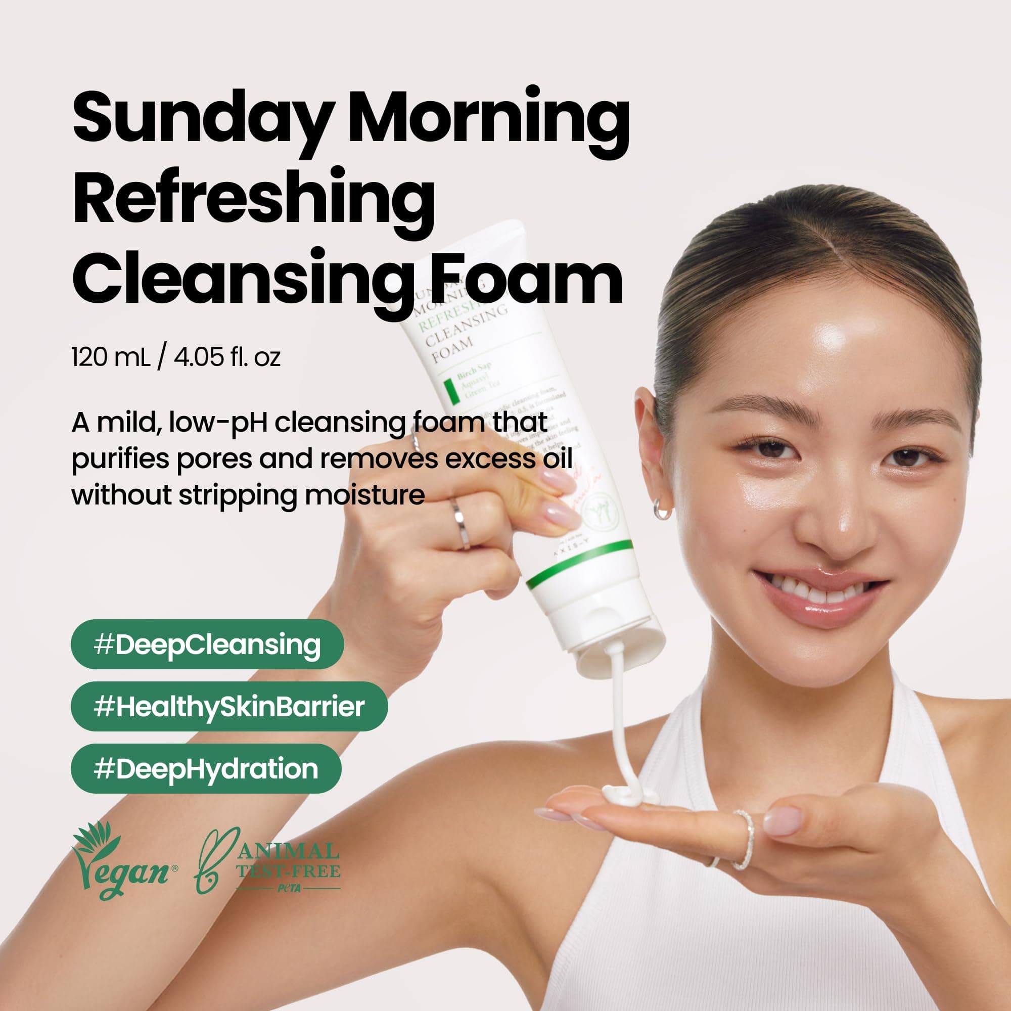 AXIS-Y Sunday Morning Erfrischender Reinigungsschaum 120ml