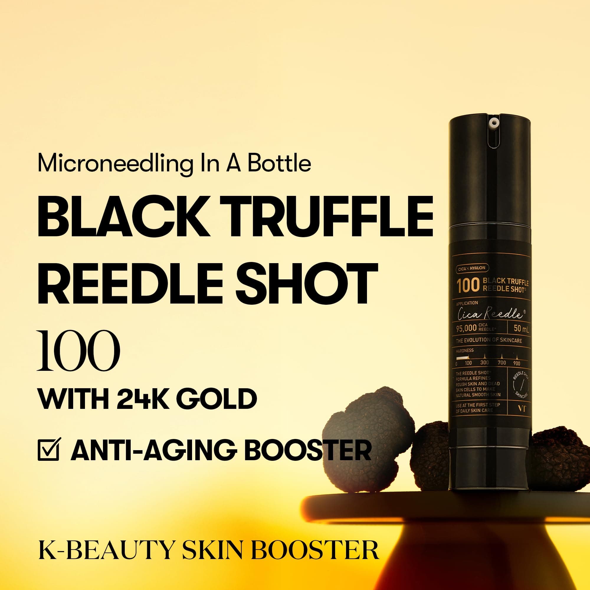 VT COSMETICS VT BLACK TRUFFLE REEDLE SHOT® 100 - Mikroadatu serums