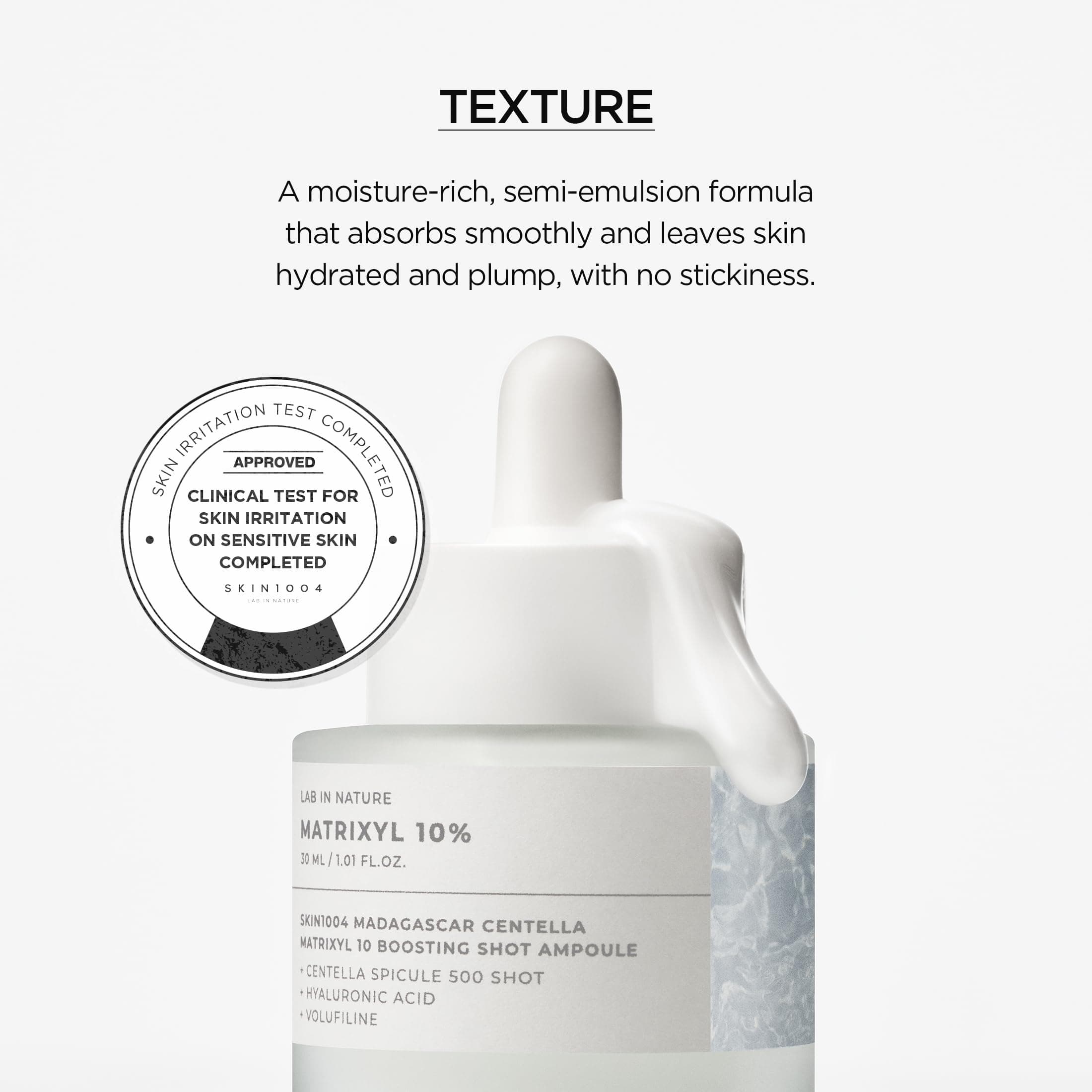 SKIN1004 Madagascar Centella Matrixyl 10 Boosting Shot Ampoule, 30ml