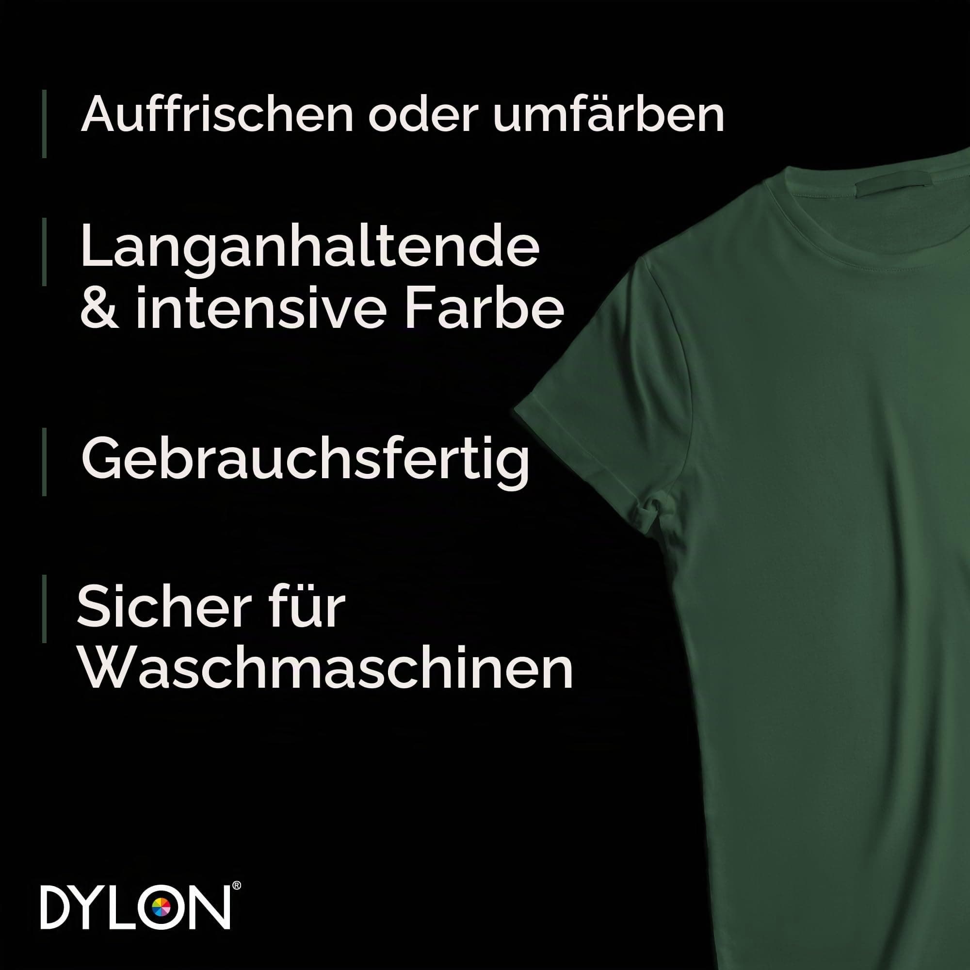 Dylon 350 g Maschinenfarbe Pod, meža zaļš