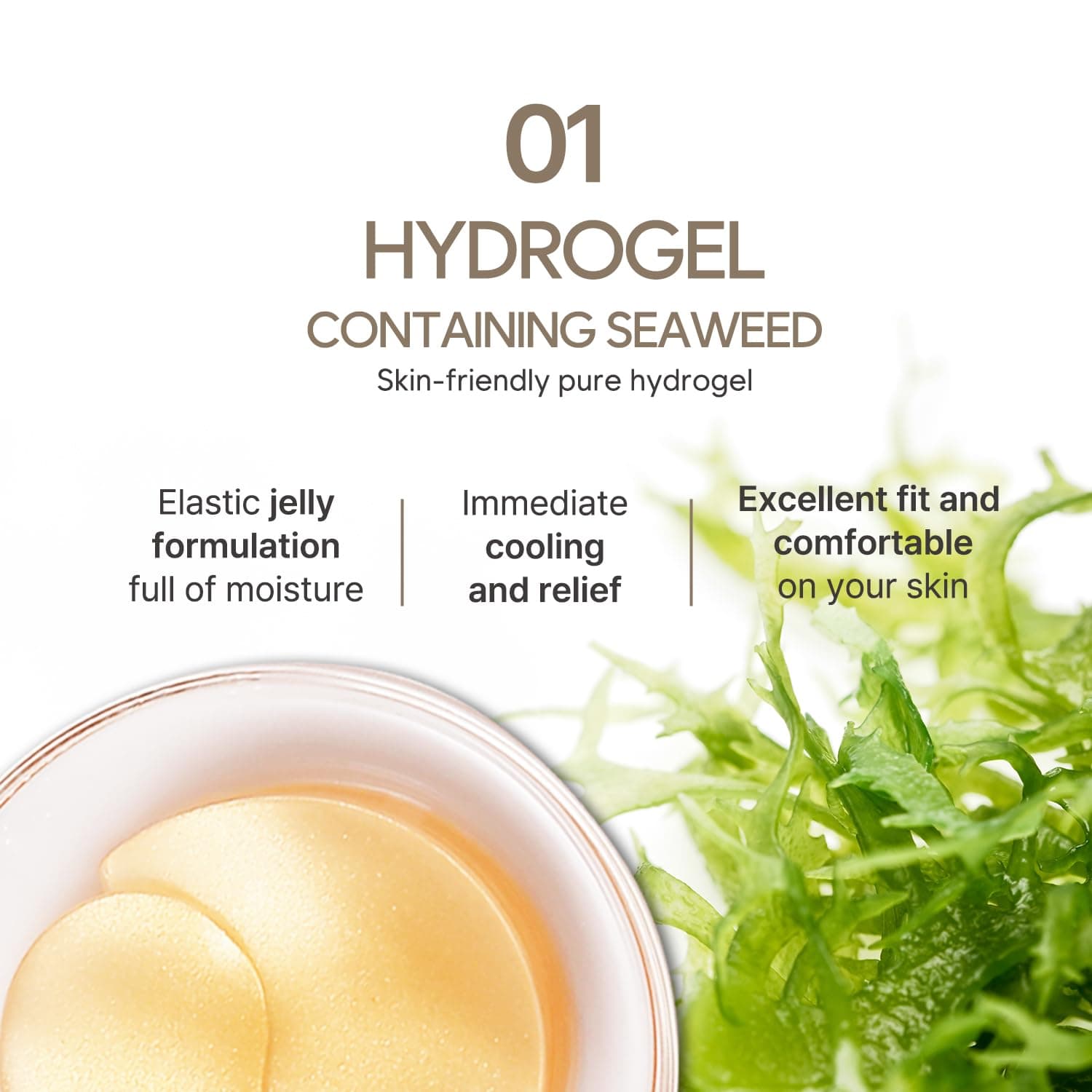 Petitfee Gold & Snail Hydrogel Augenklappen
