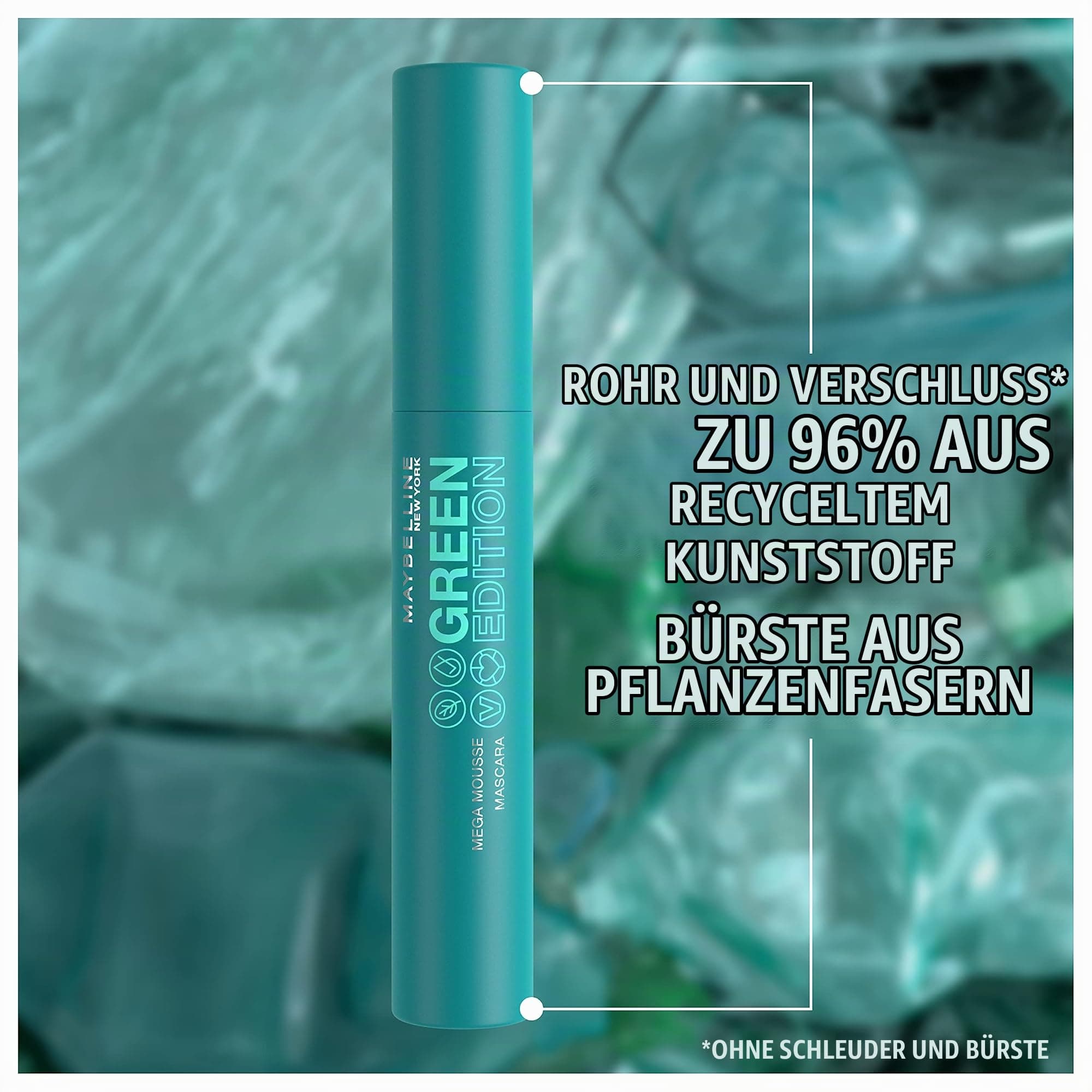 Maybelline New York Green Edition Mega Skropstu tuša