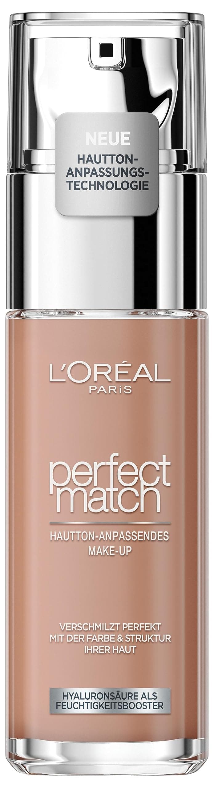 L'Oréal Paris Perfect Match šķidrais tonālais krēms, Nr. 8.5.D/8.5.W Toffee, 30 ml