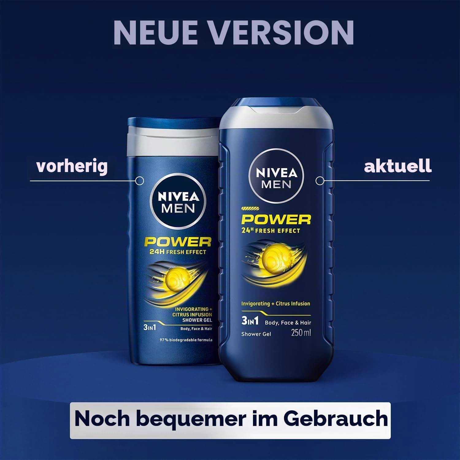 NIVEA MEN Power 24 H Fresh Effect 3in1