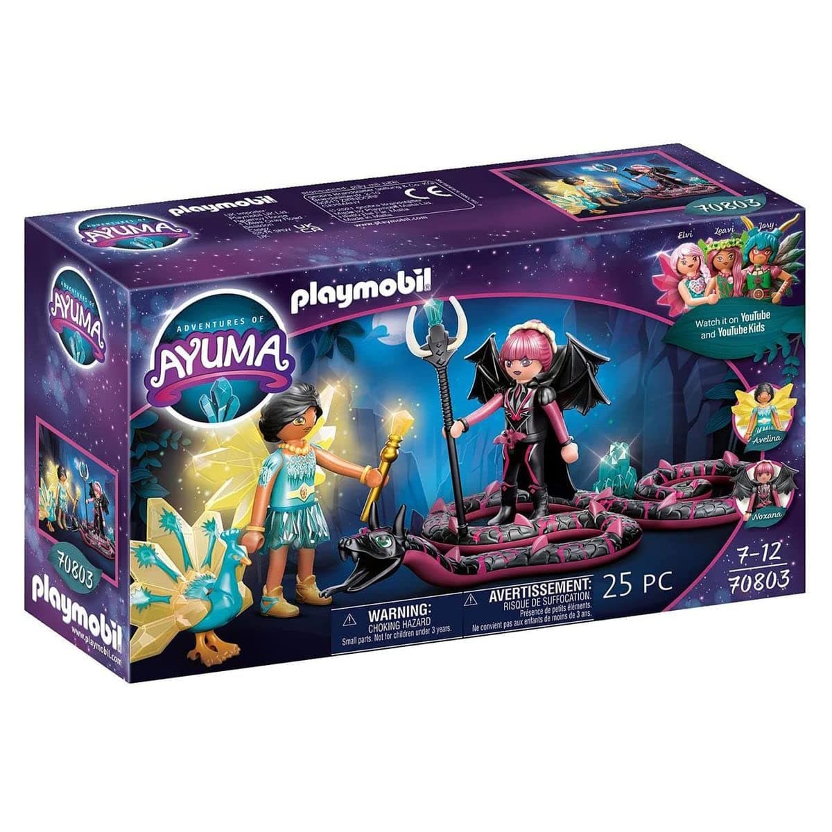 PLAYMOBIL Adventures of Ayuma 70803 Crystal Fairy und Bat Fairy