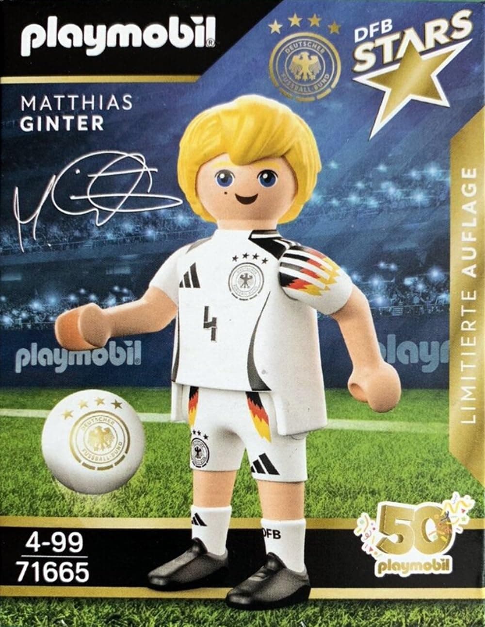 PLAYMOBIL DFB Stars Matthiass Ginters (71665) - EM 2024 Limited Edition