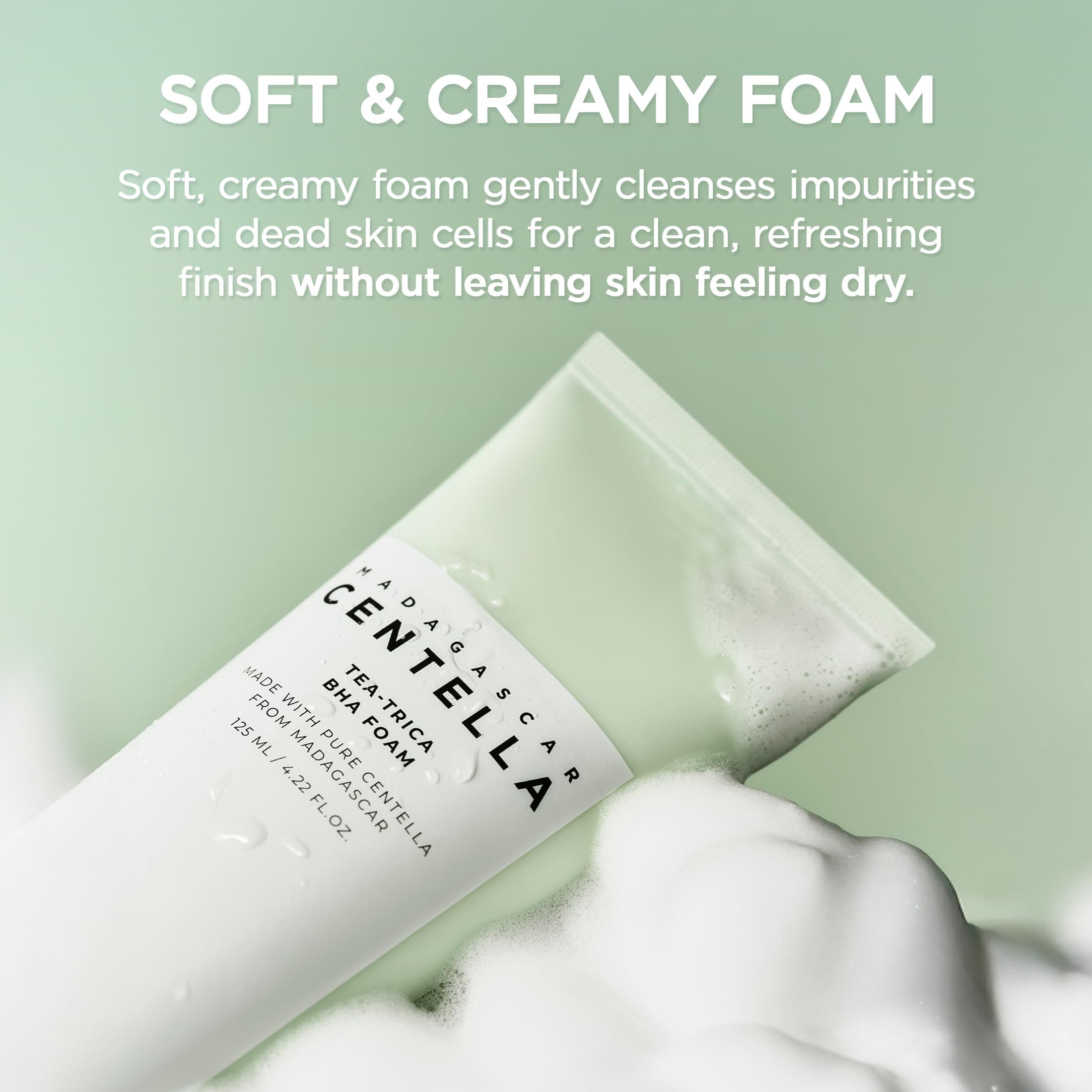 SKIN1004 Madagascar Centella Tea-Trica BHA Foam
