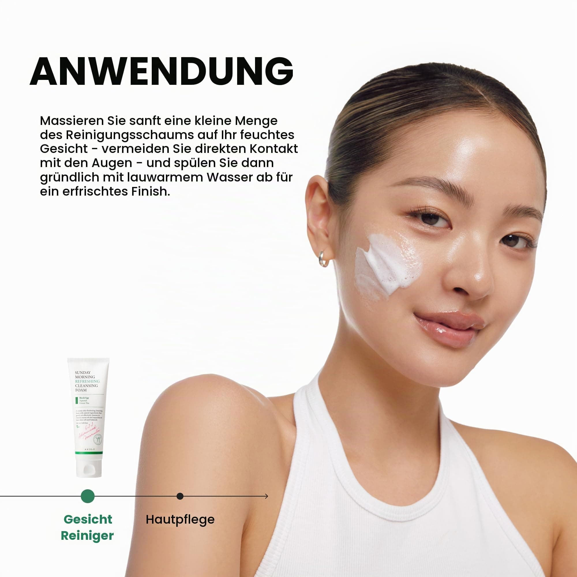 AXIS-Y Sunday Morning Erfrischender Reinigungsschaum 120ml