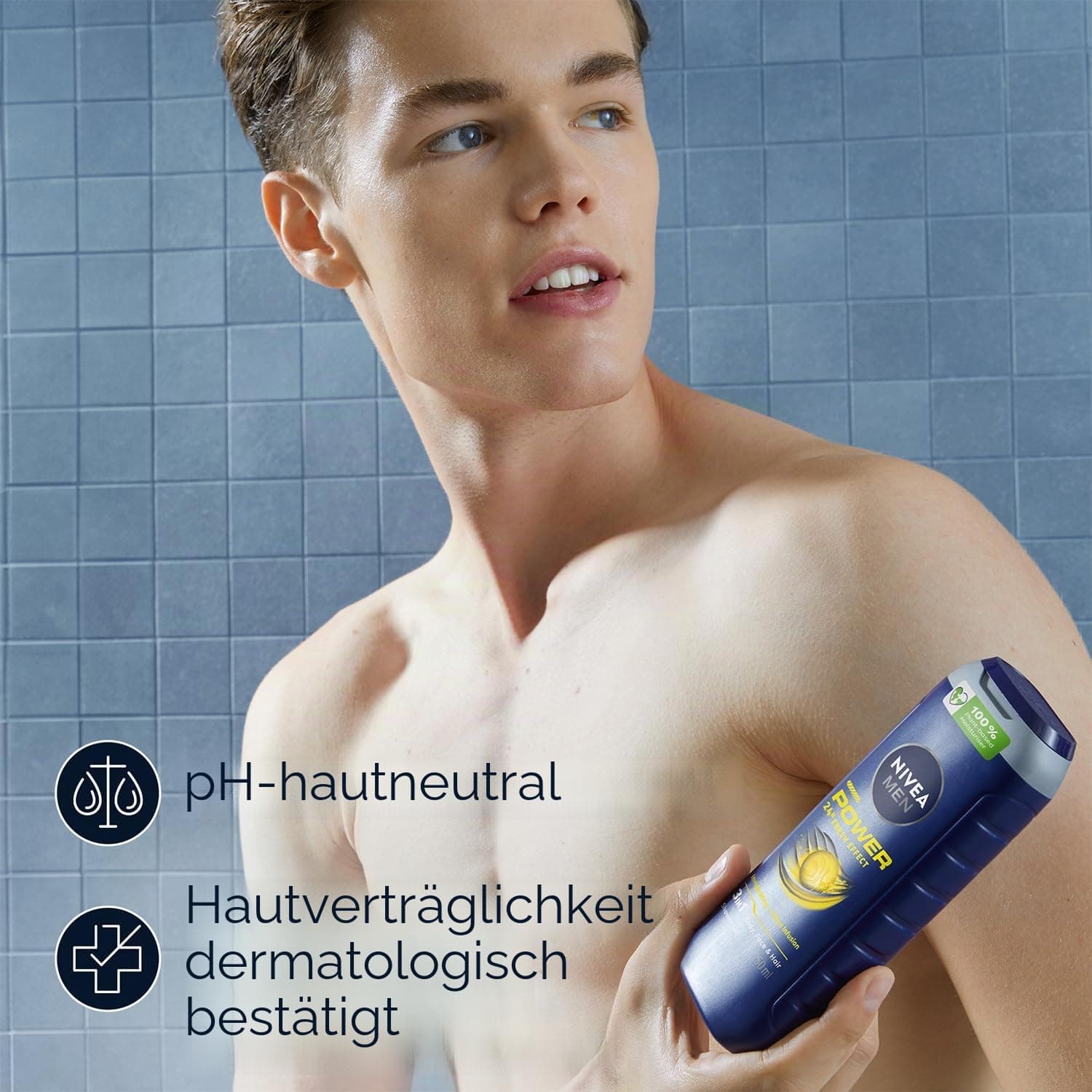 NIVEA MEN Power 24 H Fresh Effect 3in1