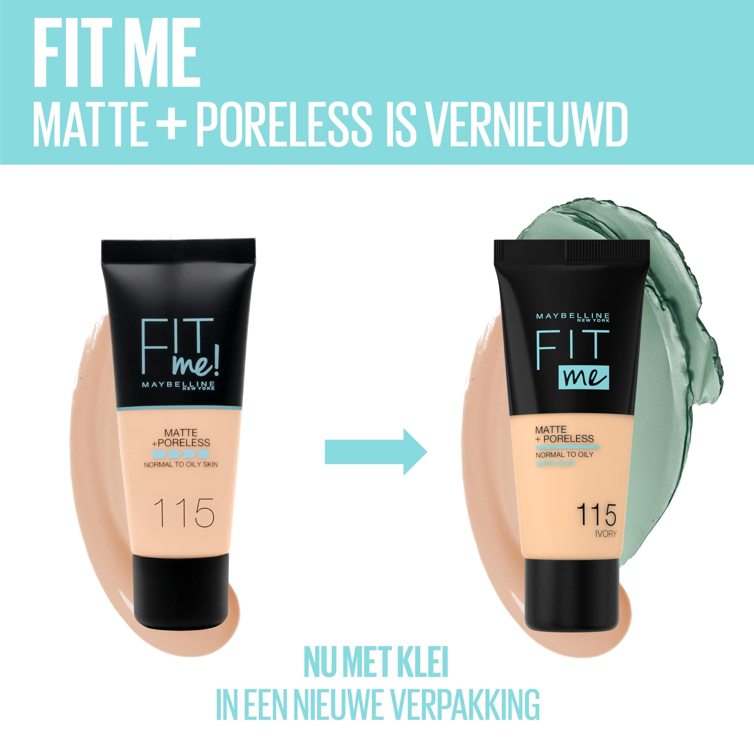 Maybelline New York Fit me! Matte & Poreless Make-up Nr. 380 Rich Expresso, 30 ml