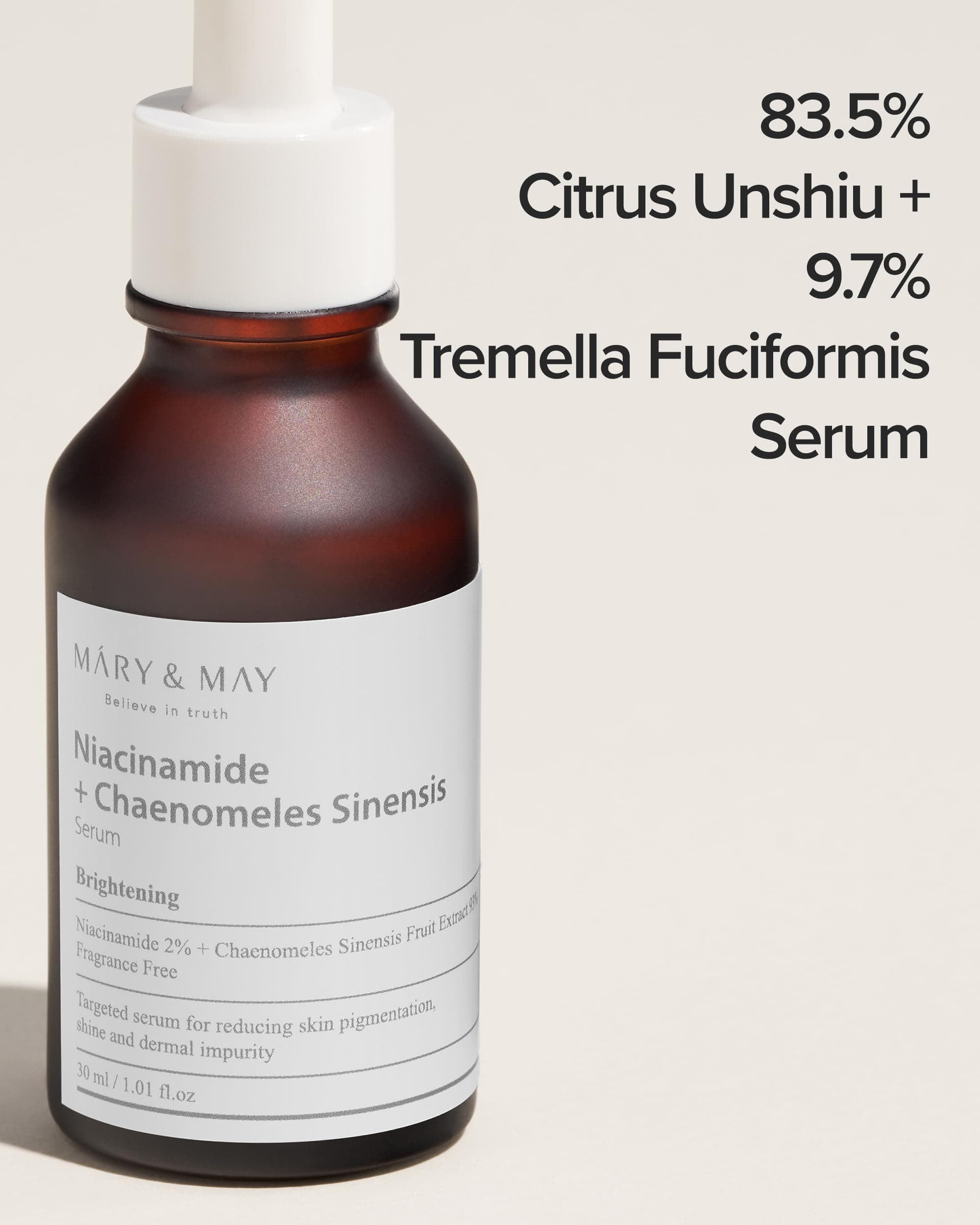 Mary&May Niacinamide + Chaenomeles Sinensis Serum (30 ml)