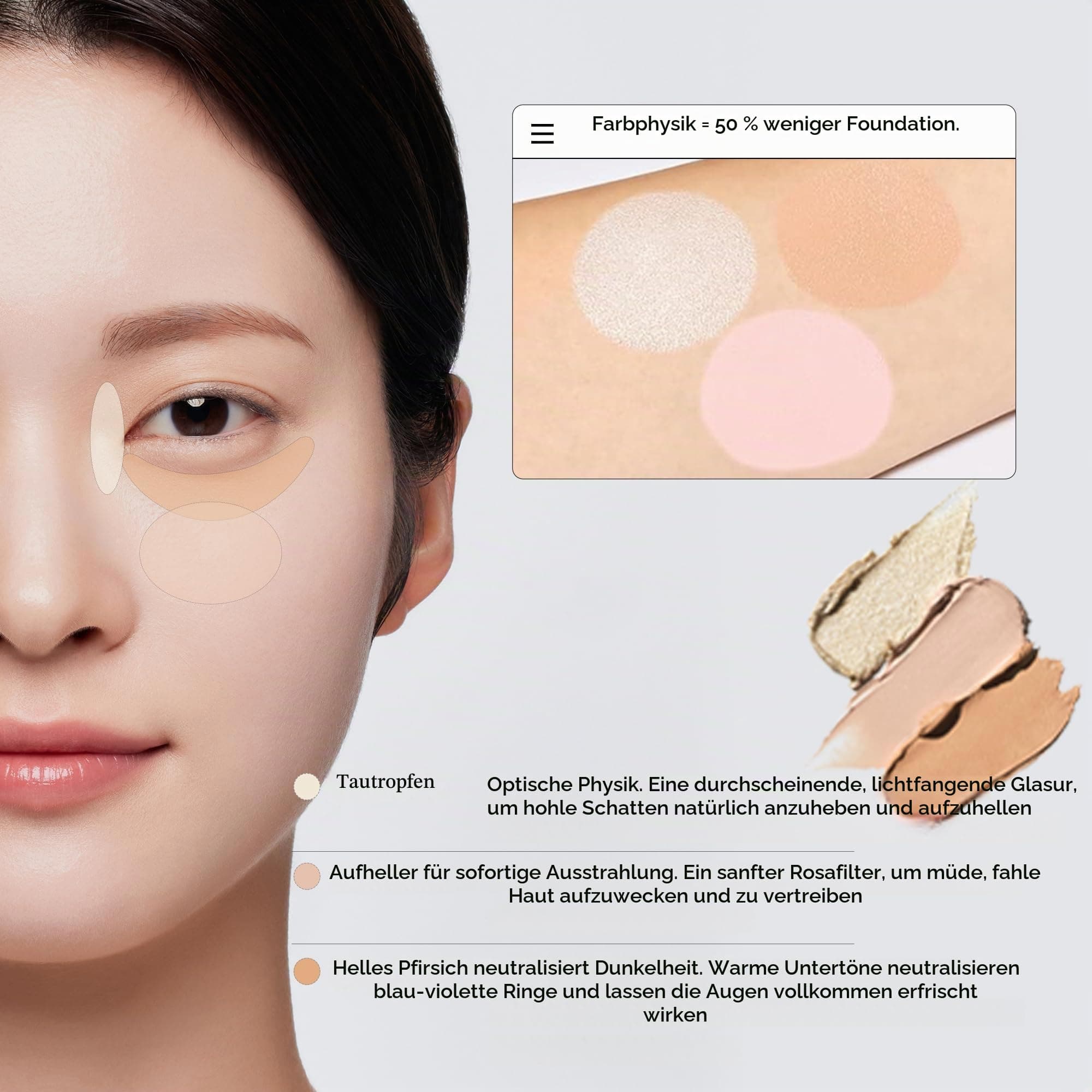 the SAEM Cover Perfection Triple Pot Concealer 05 Dark Up Beige