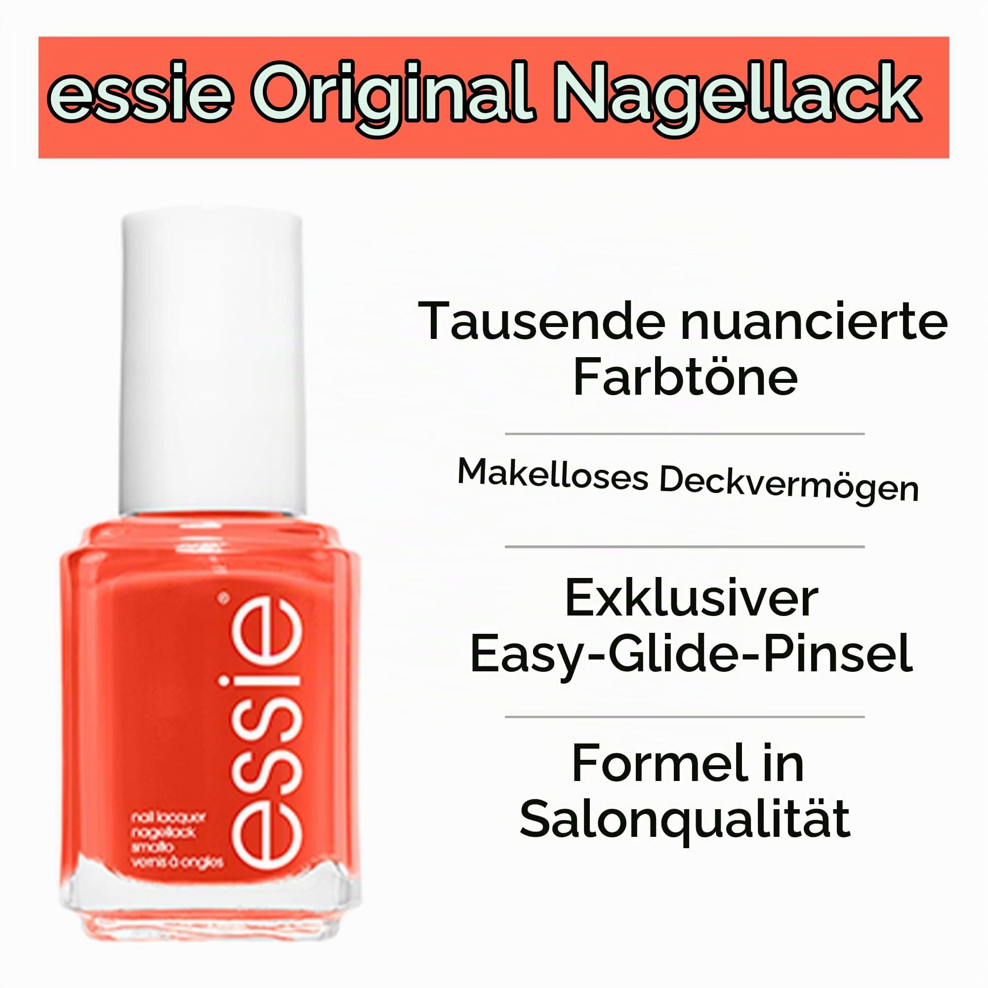 Essie Nagellack Nr. 318 resort fling, Koralle
