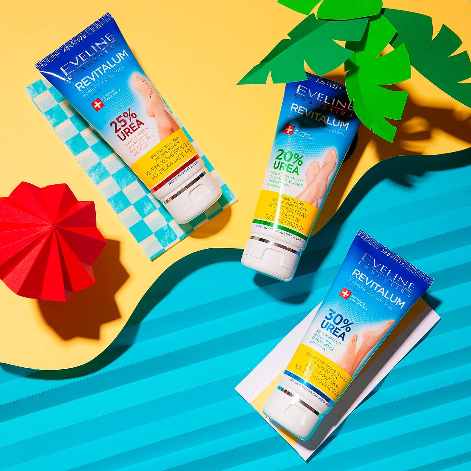 Eveline Cosmetics Revitalum Intensiv Fußmaskencreme 30% Urea