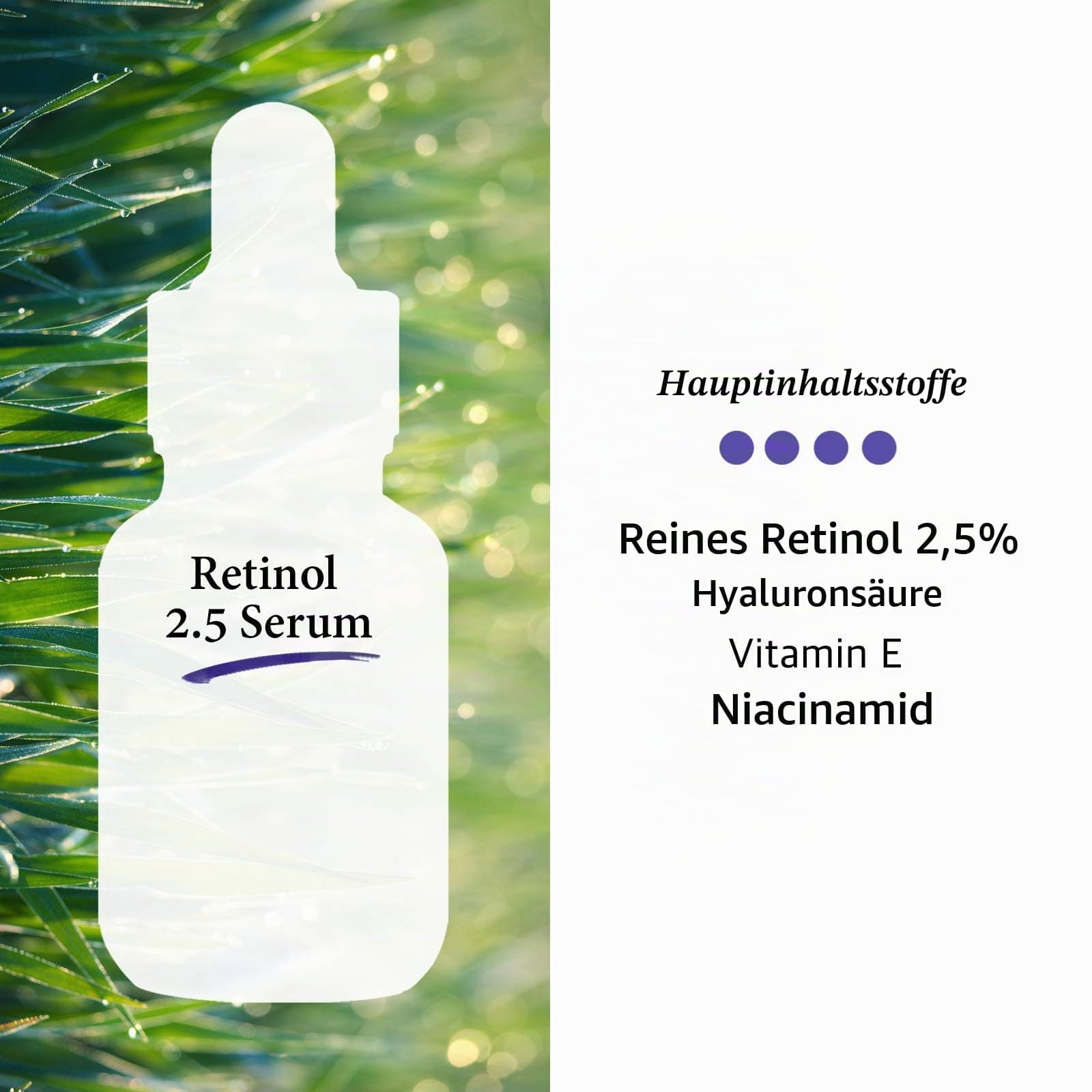 Cos De BAHA Retinol Serums 2,5% ar E vitamīnu