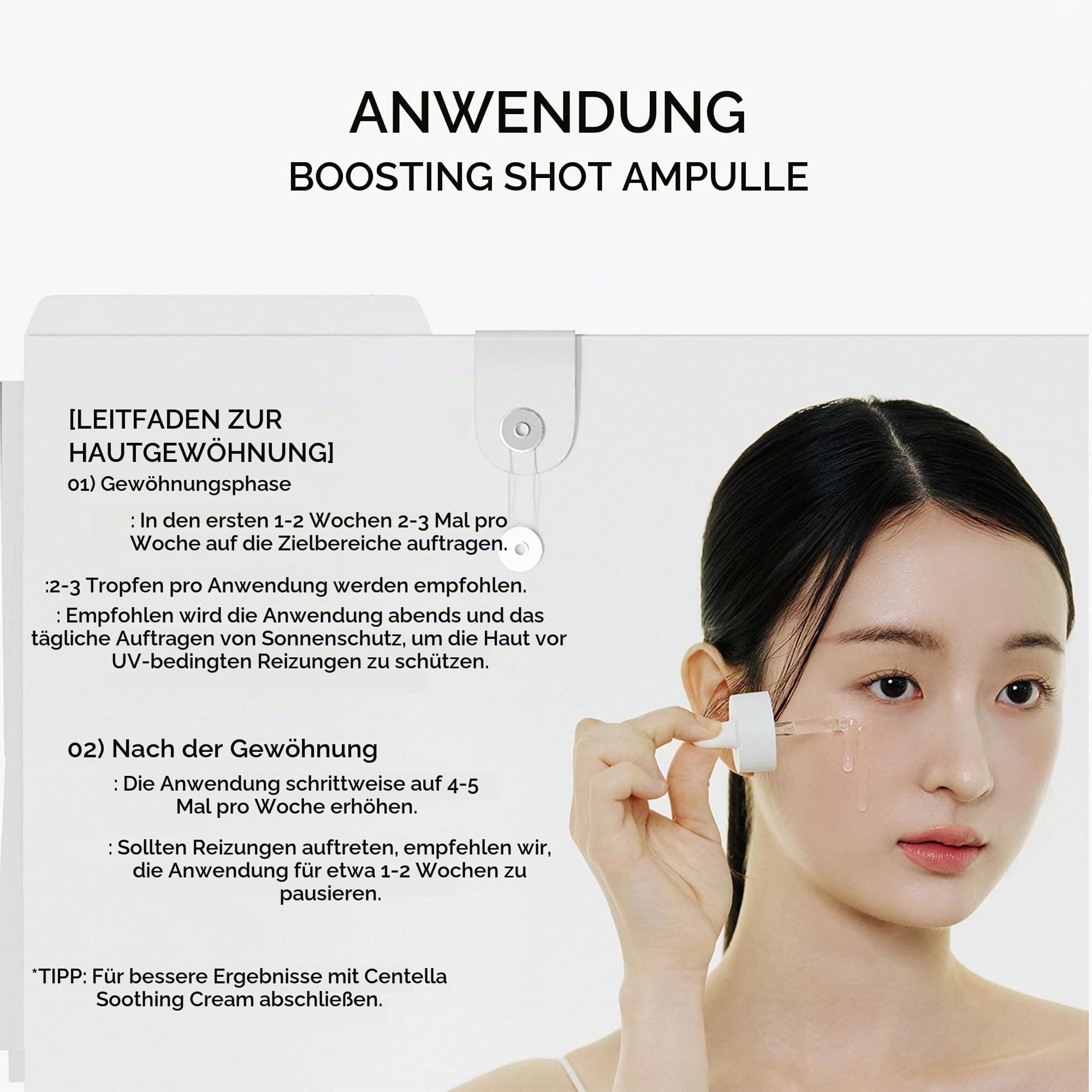 SKIN1004 Madagascar Centella Niacinamide 10% Boosting Shot Ampoule, 30ml