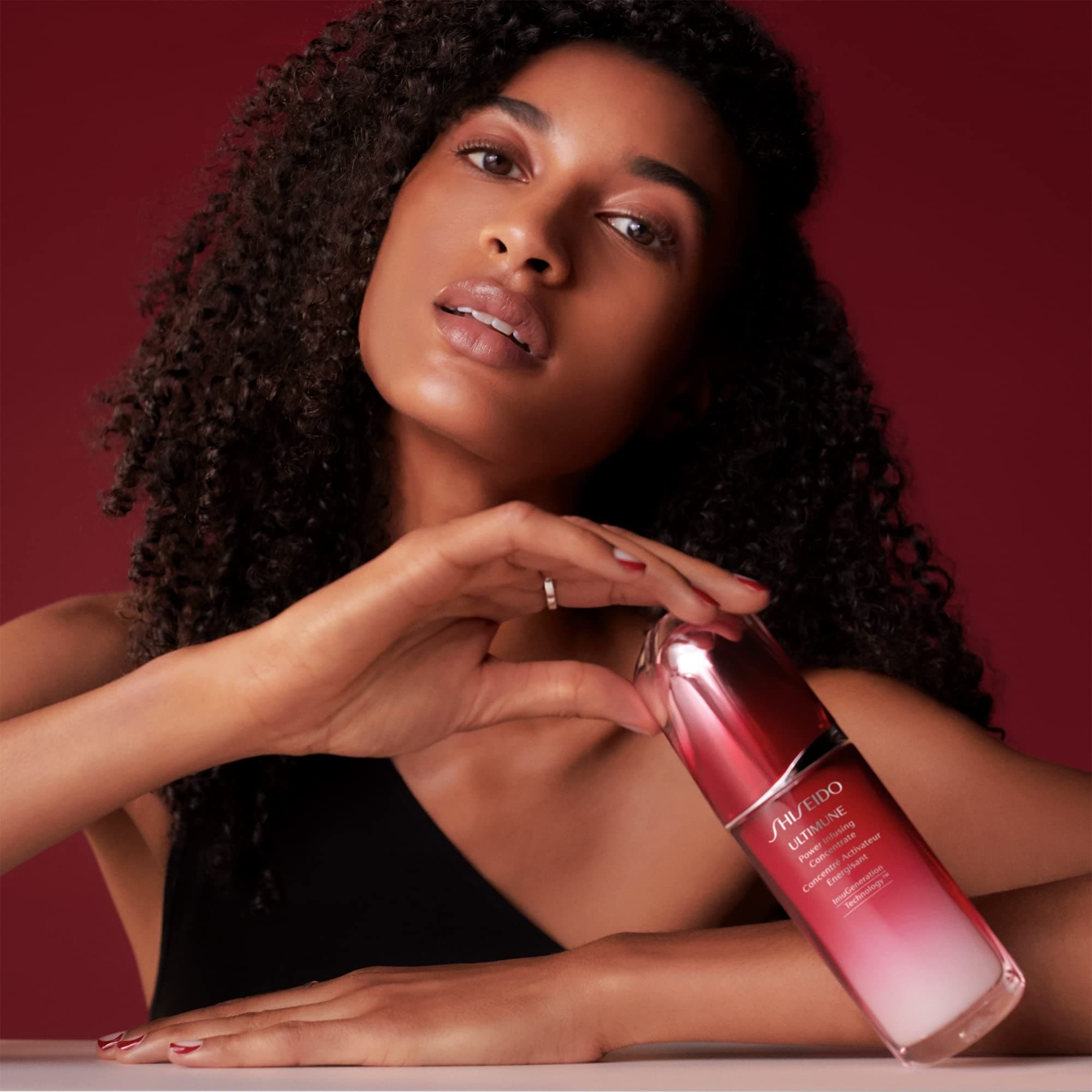 Shiseido Ultimune Gesichtscreme Power Infusing 30ml Rose, Lotus