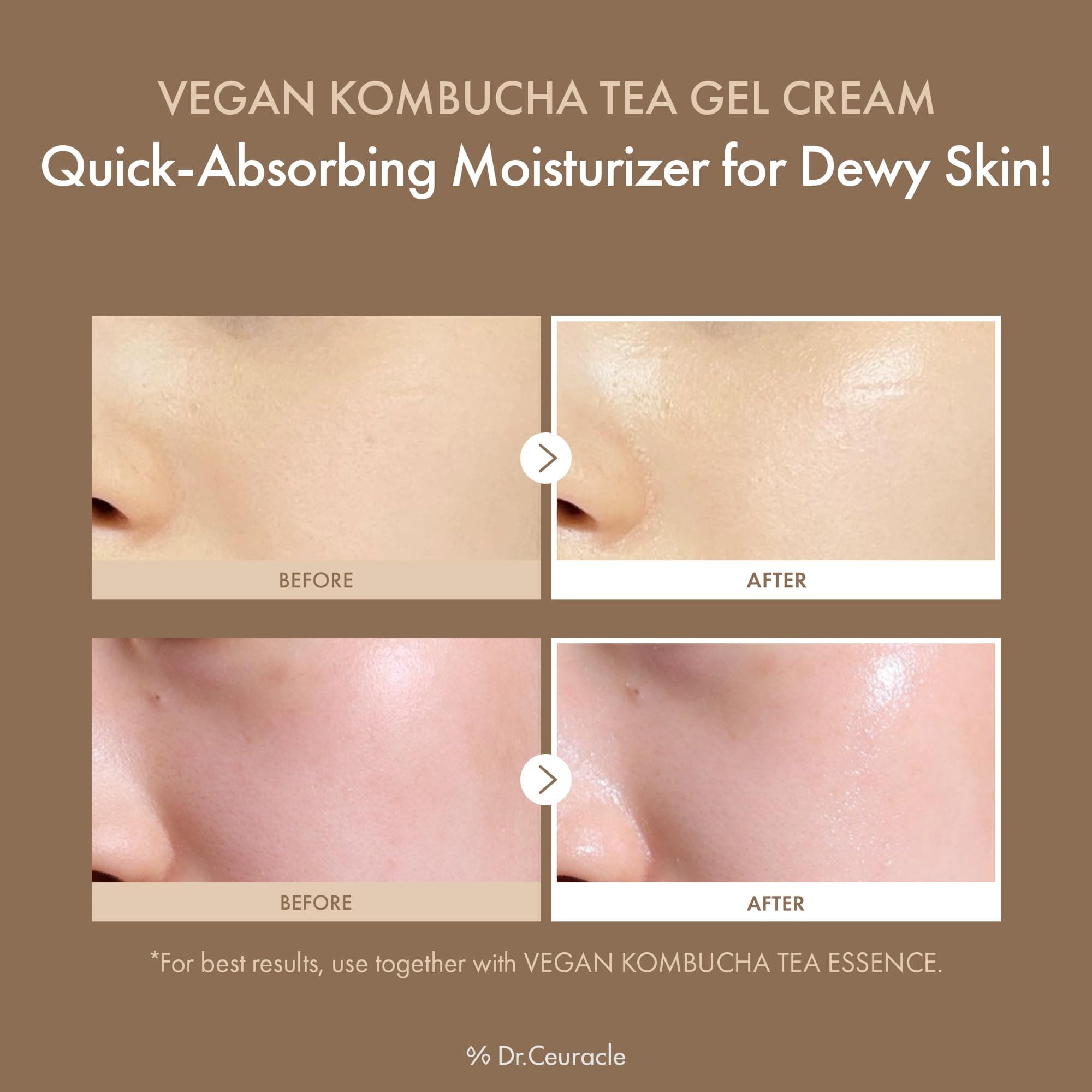 Dr.Ceuracle Vegan Kombucha Tea Gel Creme