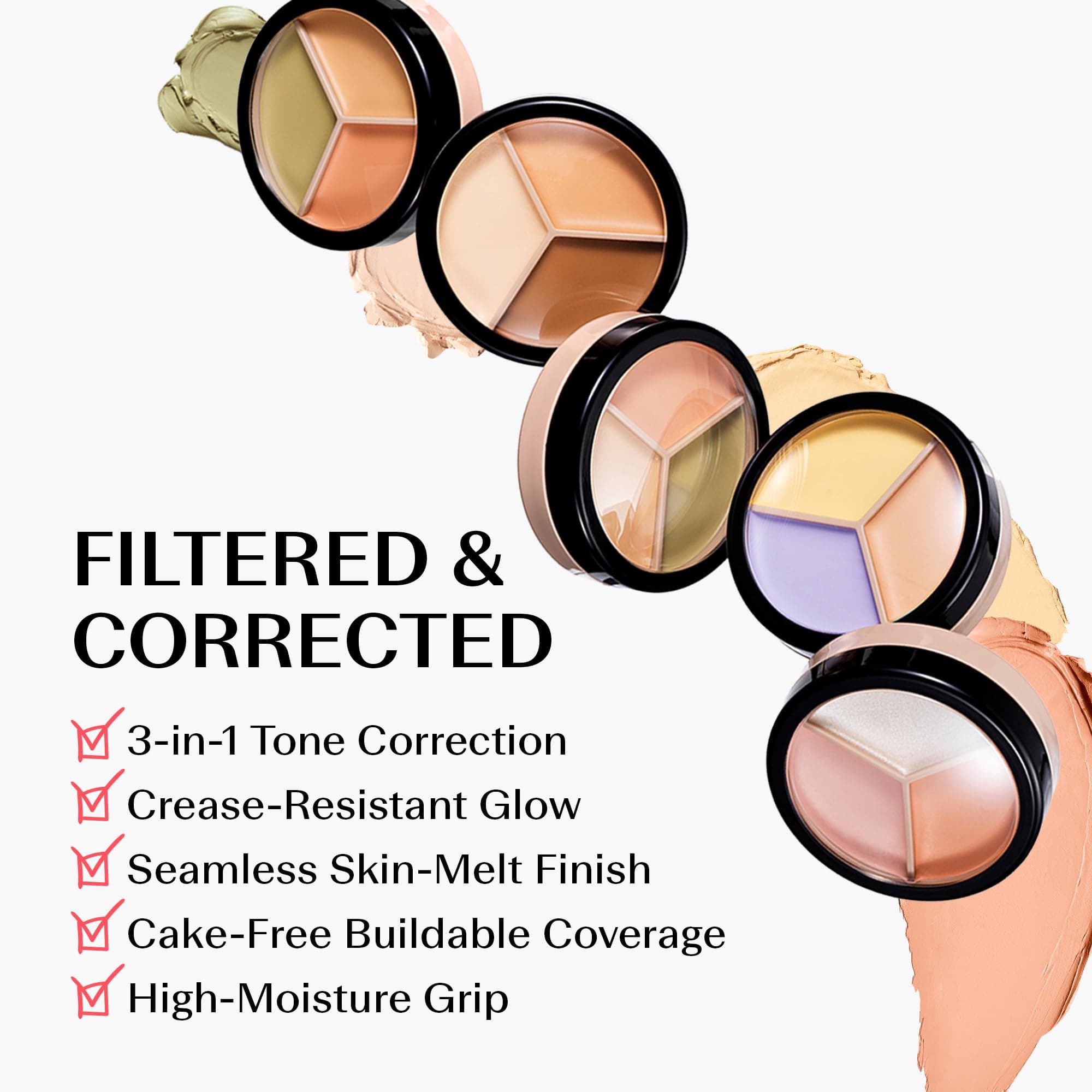 the SAEM Cover Perfection Triple Pot Concealer 05 Dark Up Beige