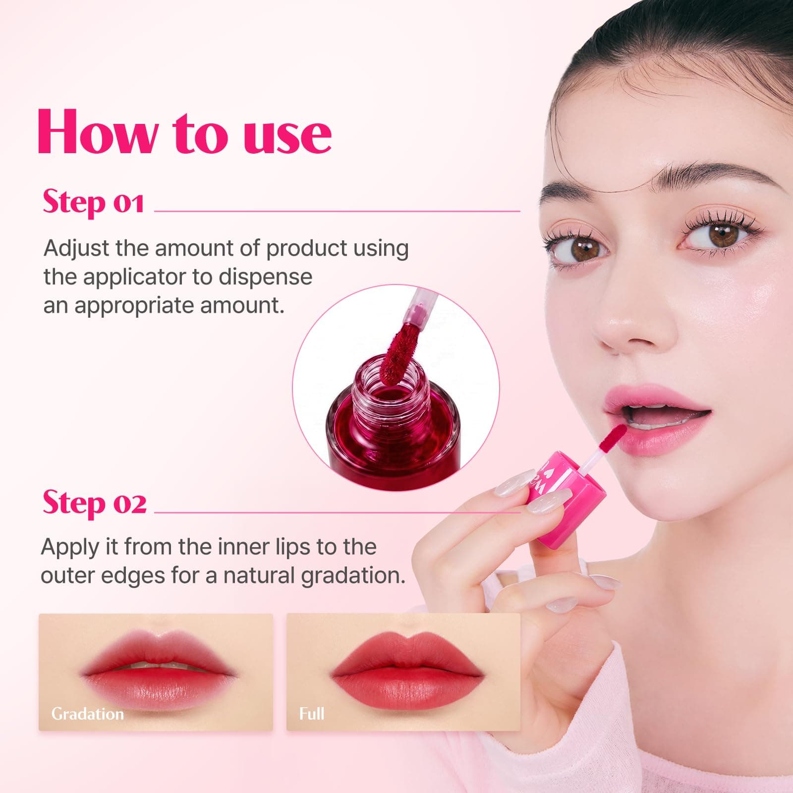 ETUDE - Dear Darling Water Tint (Red Grape Fruit)