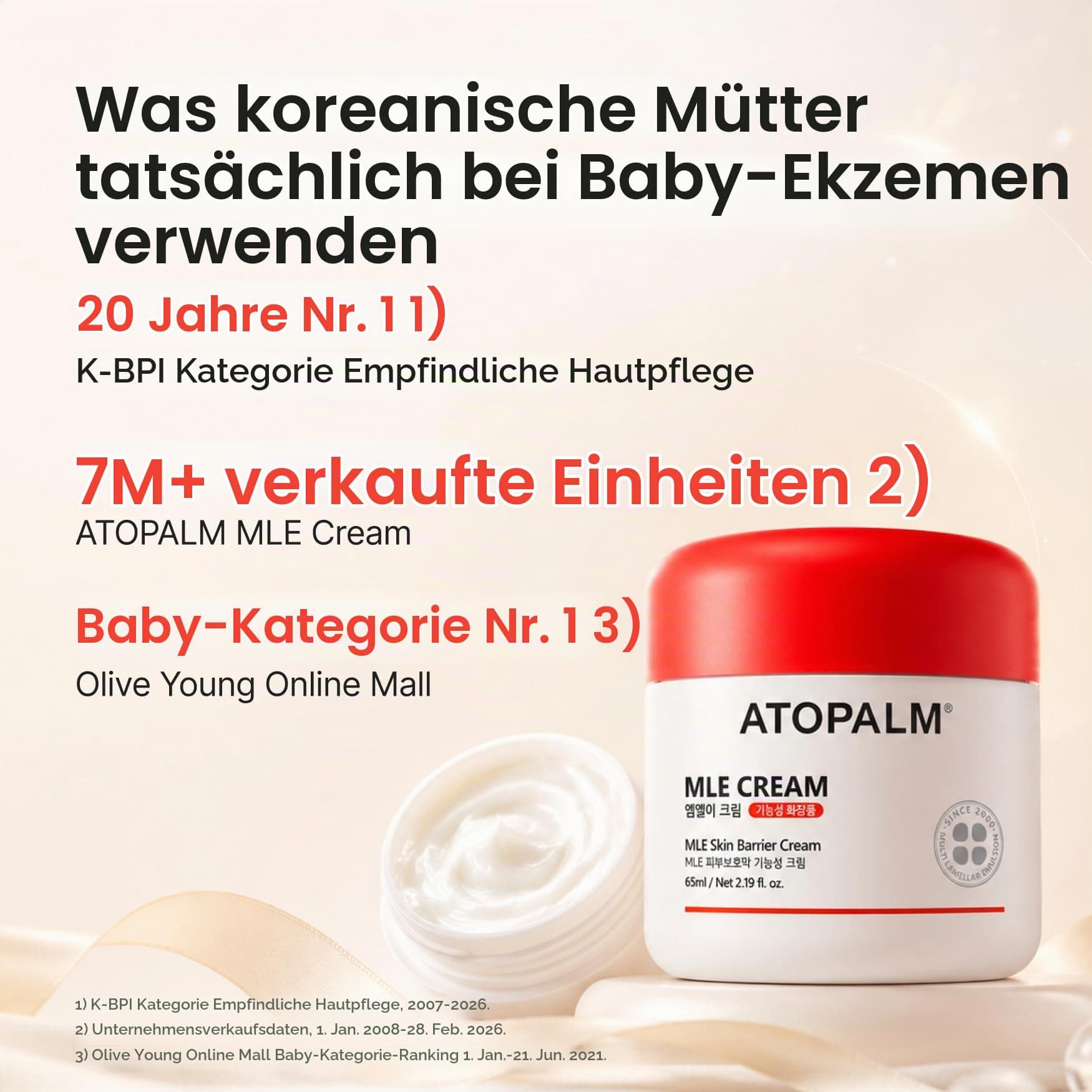 ATOPALM MLE mit 48h mitrinoša krēma