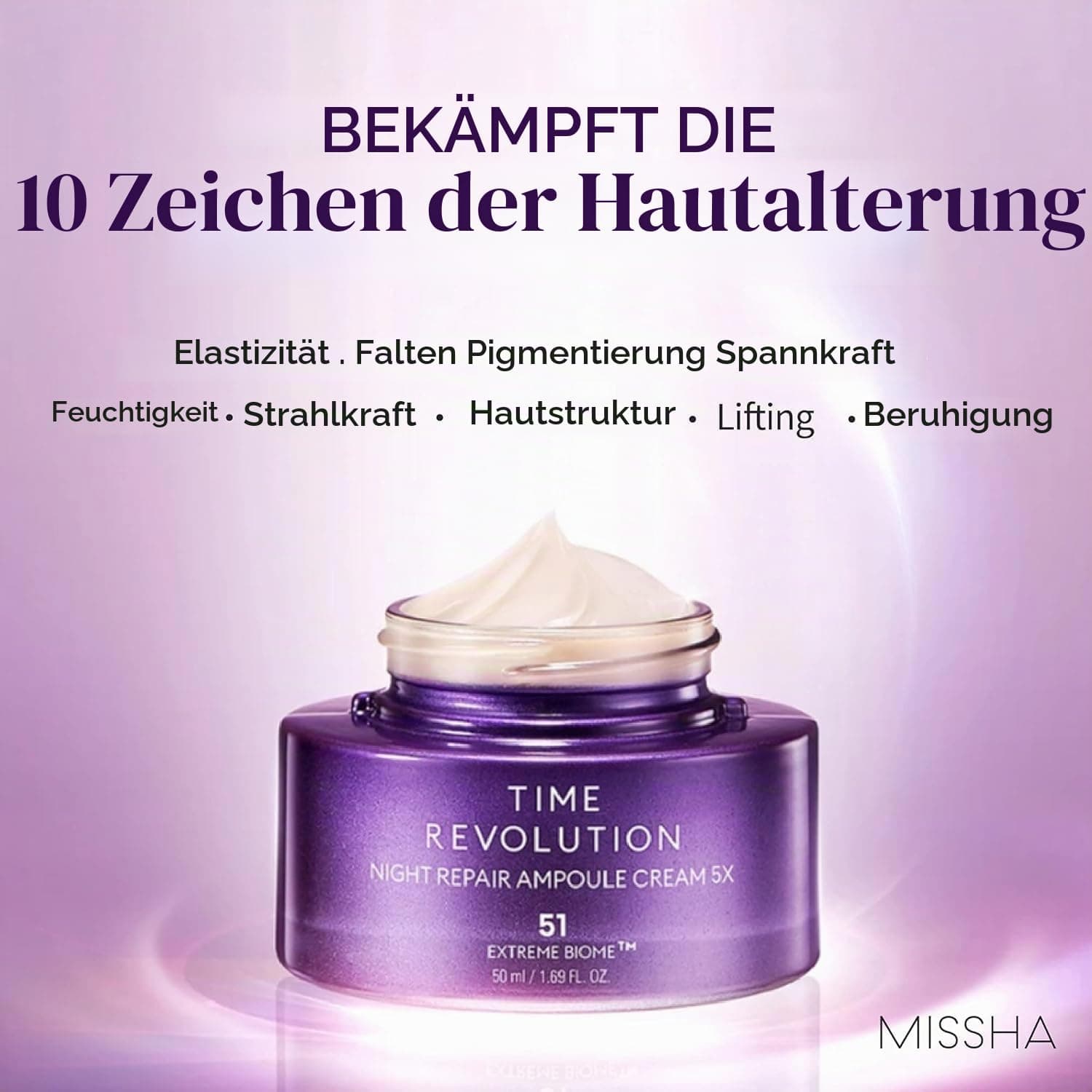MISSHA Time Revolution Night Repair Ampoule Cream 5x