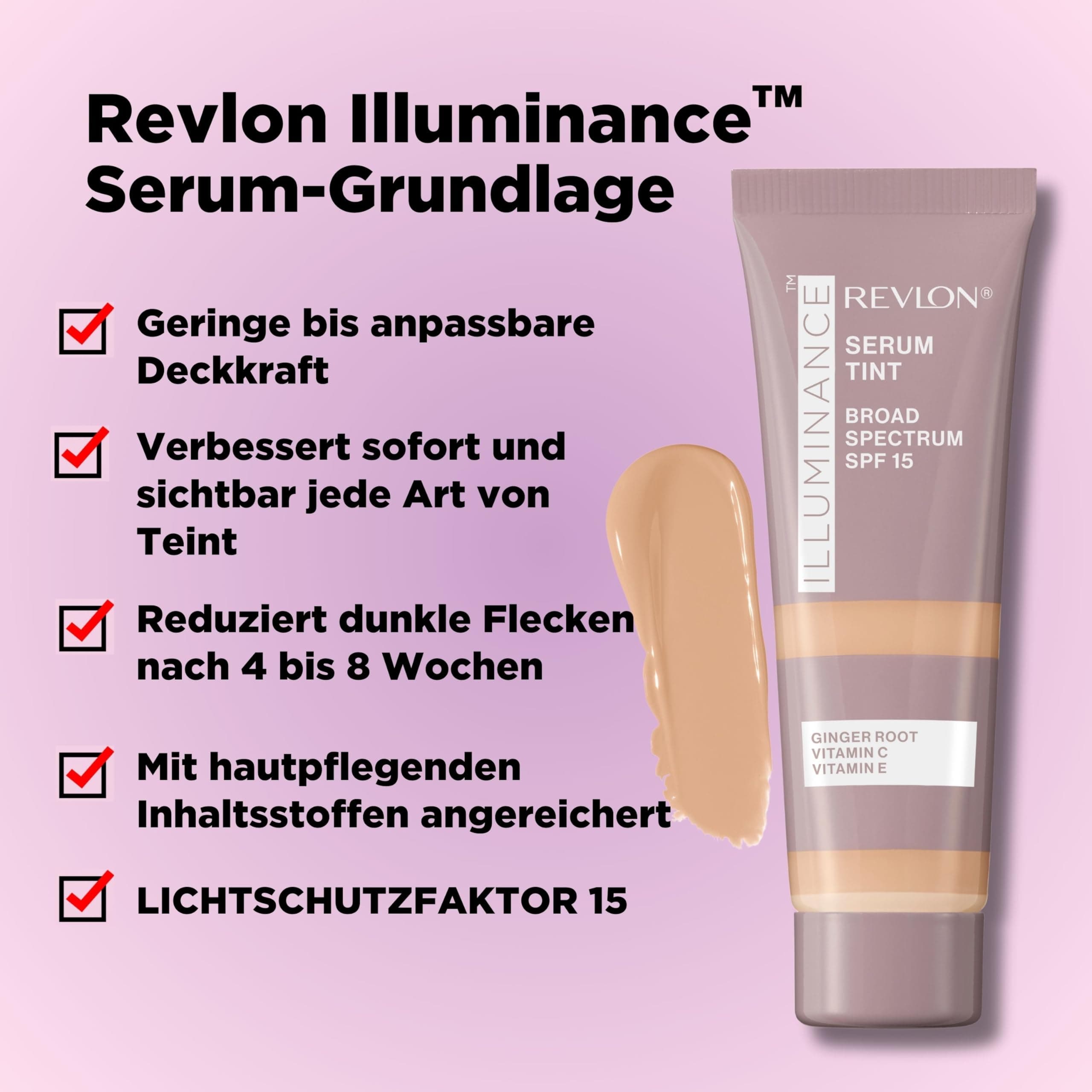 Revlon Illuminance Serum Tint SPF15 - 517 Amber