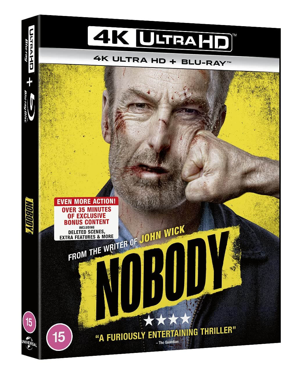 Nobody [4K Ultra-HD] [2021] [Blu-ray] [Region Free]