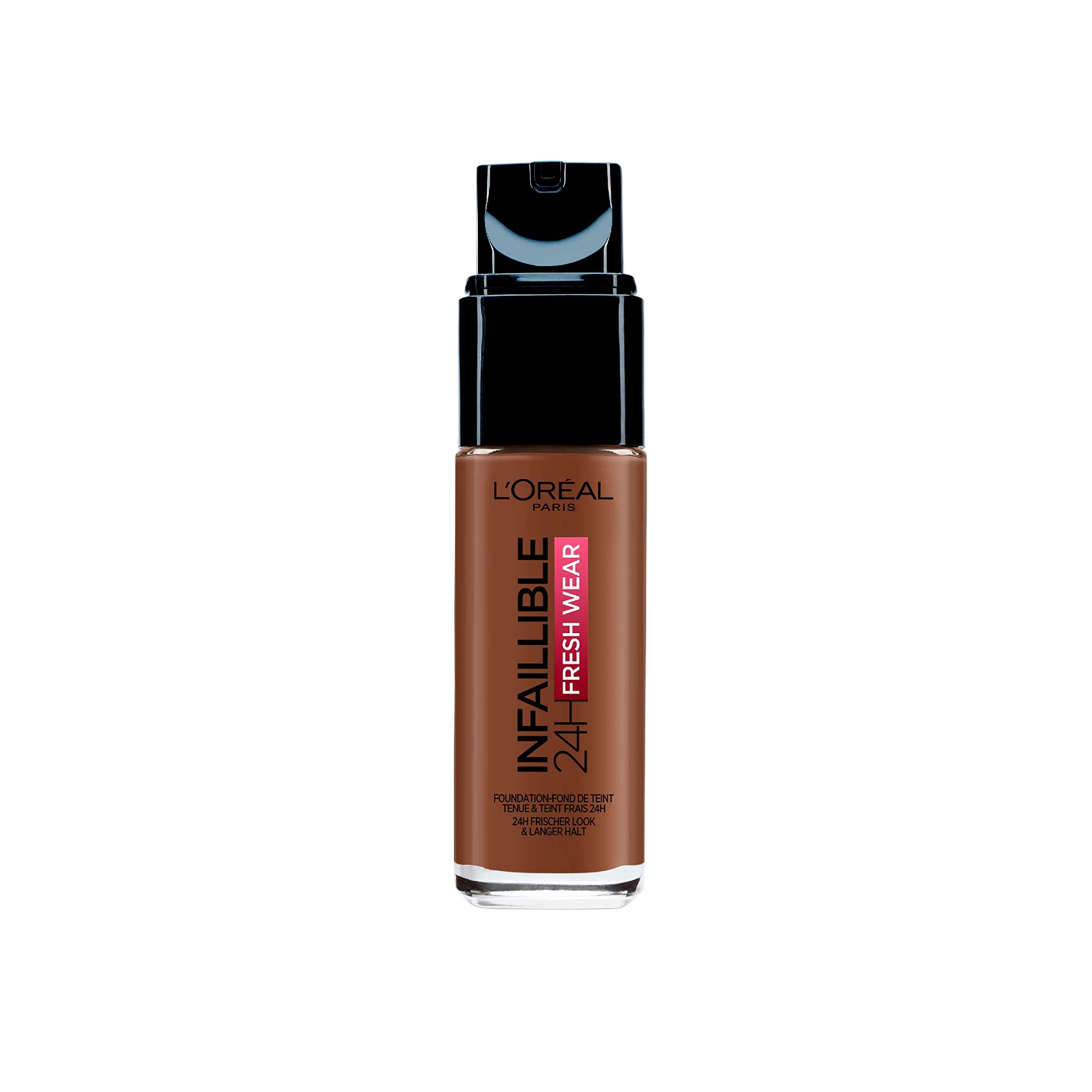 L'Oréal Paris Infaillible 32H Fresh Wear Šķidrais Tonālais Krēms, Nr. 380 Espresso