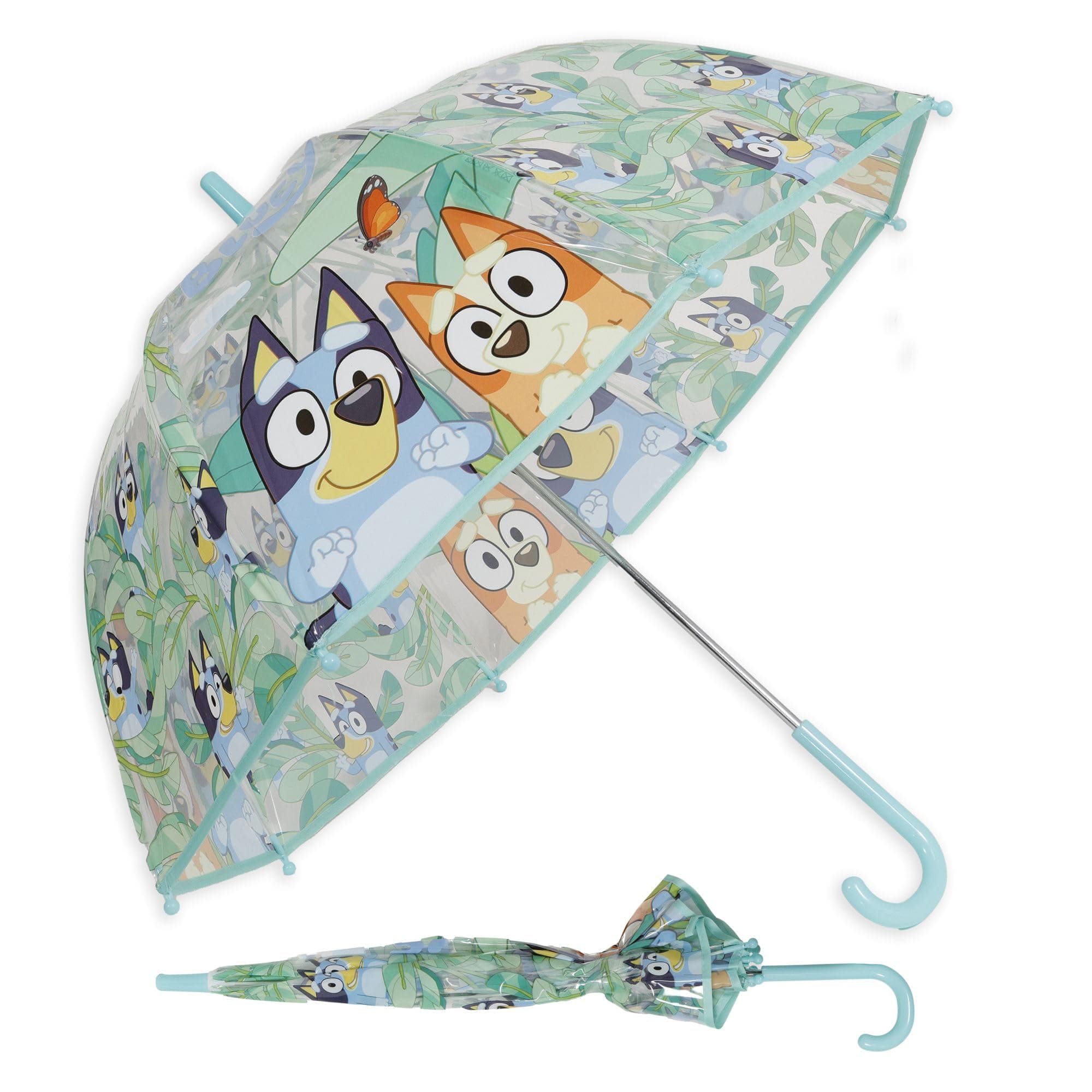 Kids Licensing Caurspīdīgs lietussargs bērniem, Bluey, 46 cm