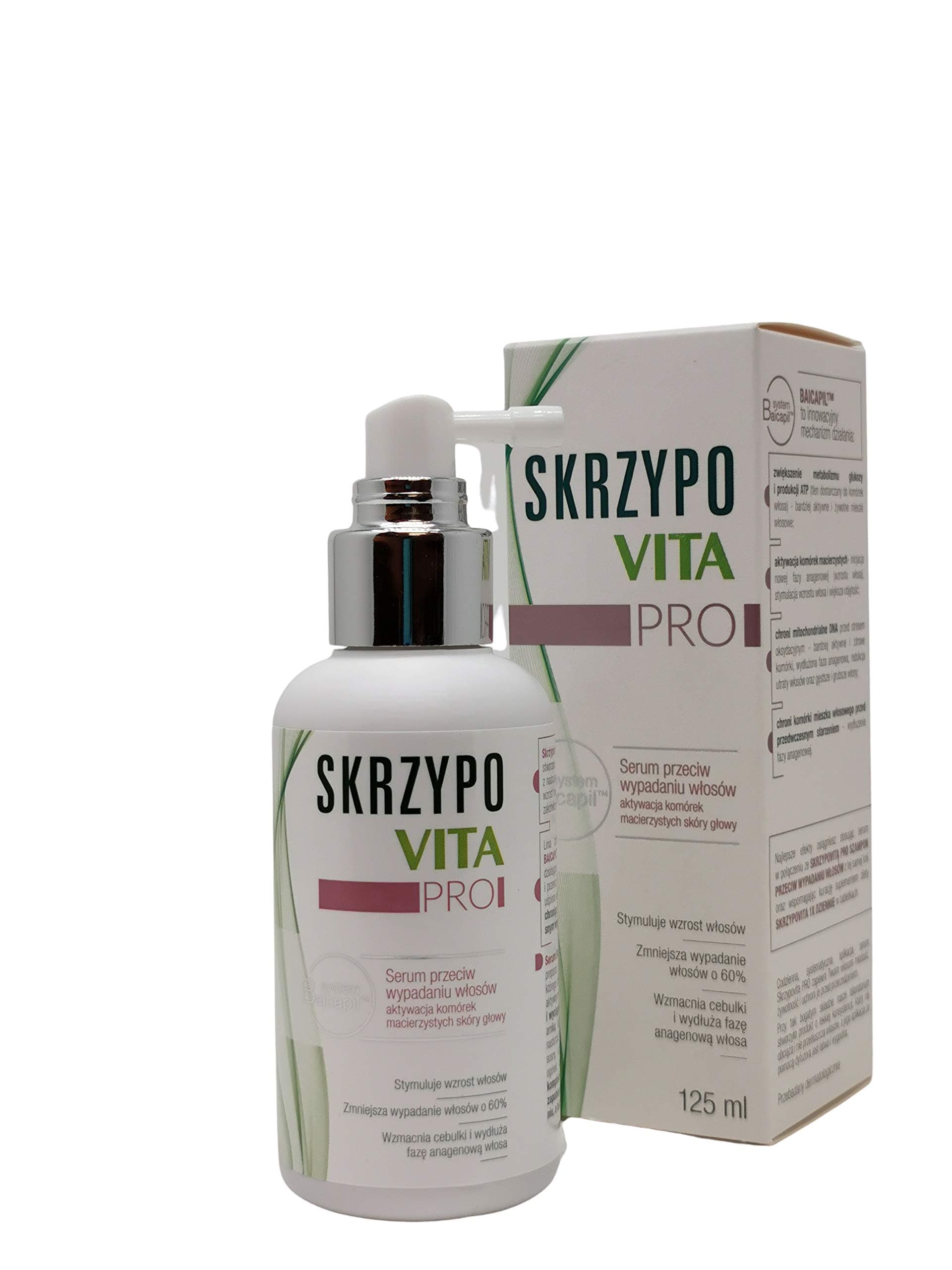 Zdrovit SKRZYPOVITA PRO Serums pret matu izkrišanu ar Baicapil™ 125 ml