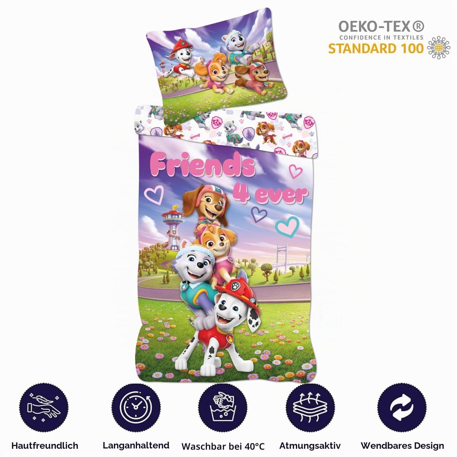 BrandMac Paw Patrol Gultasveļas Komplekts