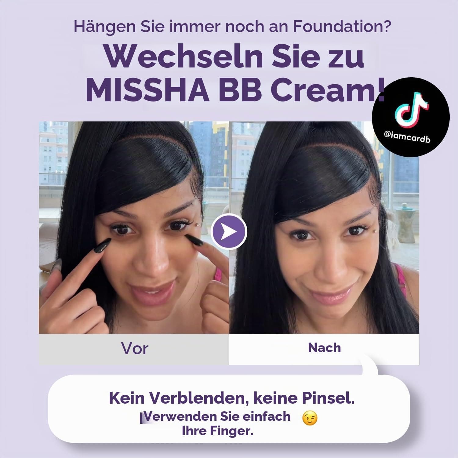 MISSHA M PERFECT COVER SERUM BB CREAM No.21 Light Beige