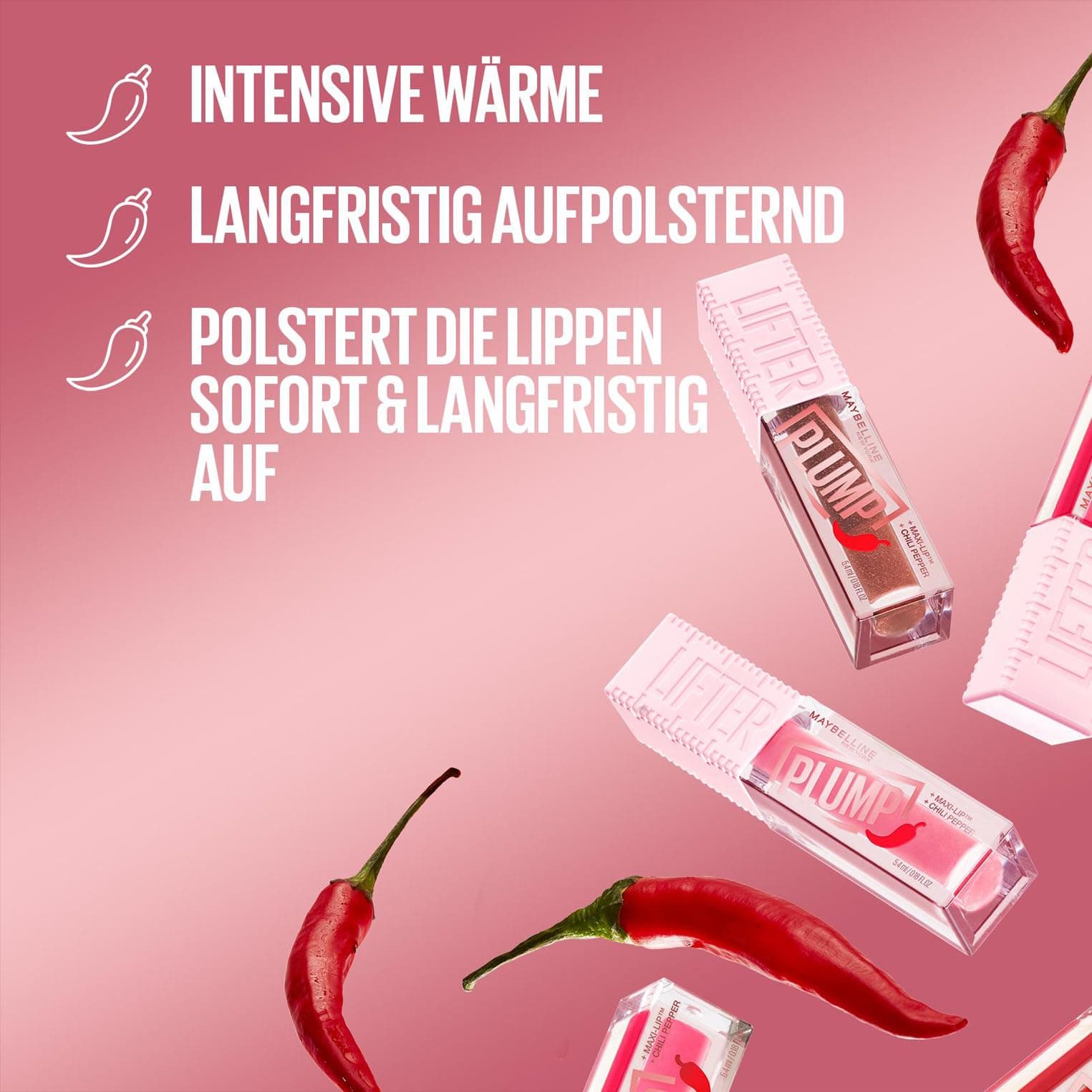 Maybelline New York Lifter Plump Lūpu spīdums Nr. 002 Mauve Bite