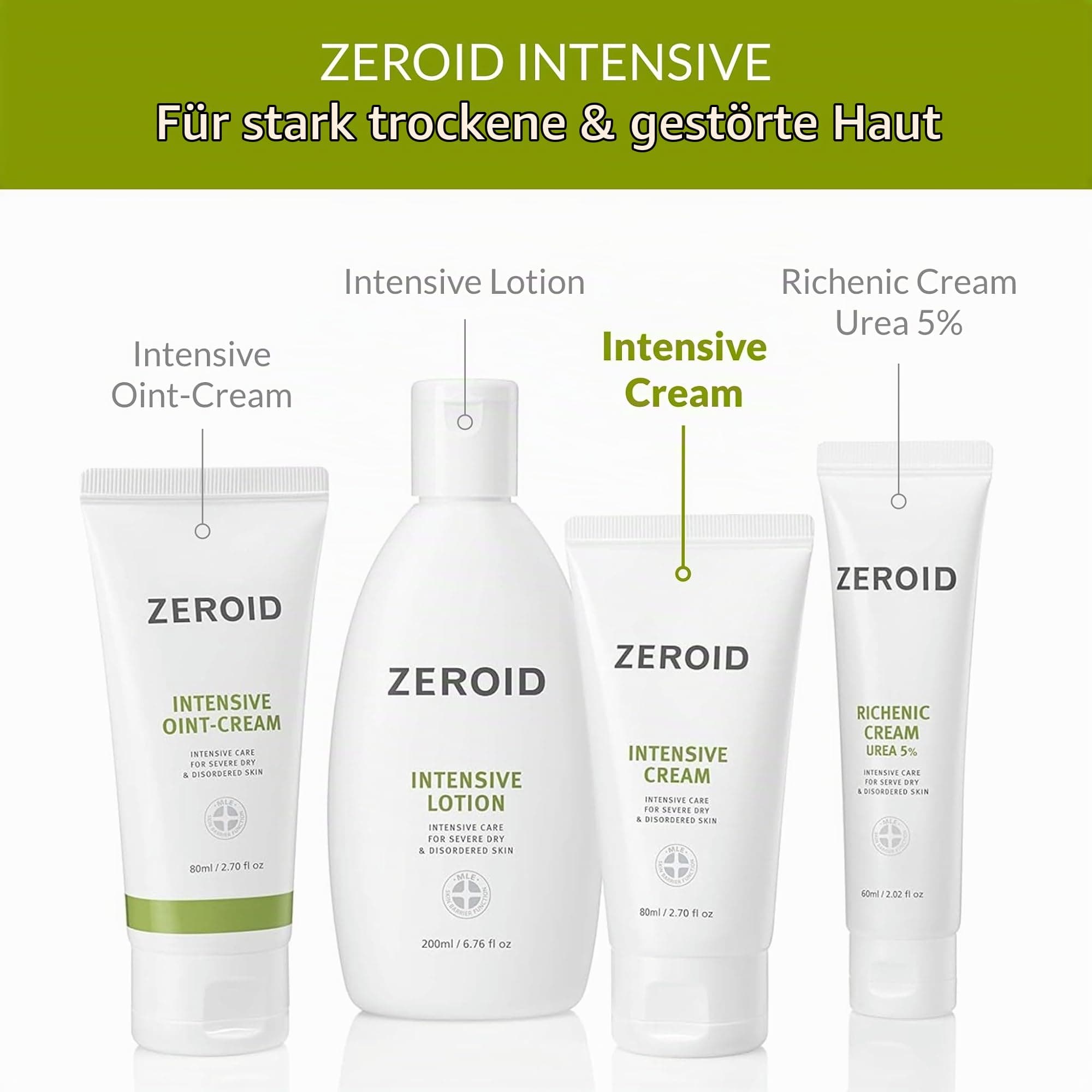 ZEROID Intensivcreme - Intensīva kopšana ādai