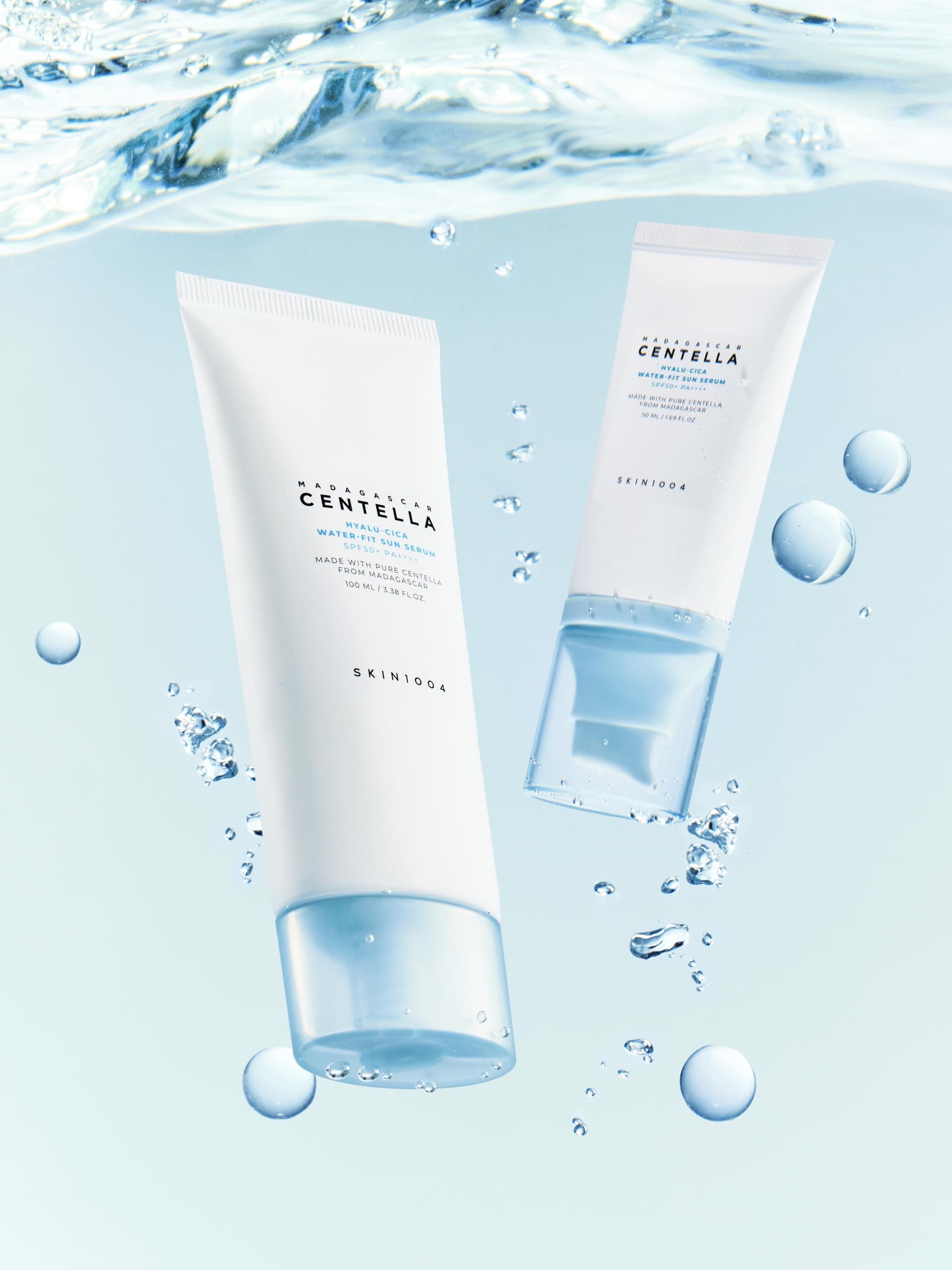 SKIN1004 Madagascar Centella Hyalu-Cica Water-Fit Sun Serum